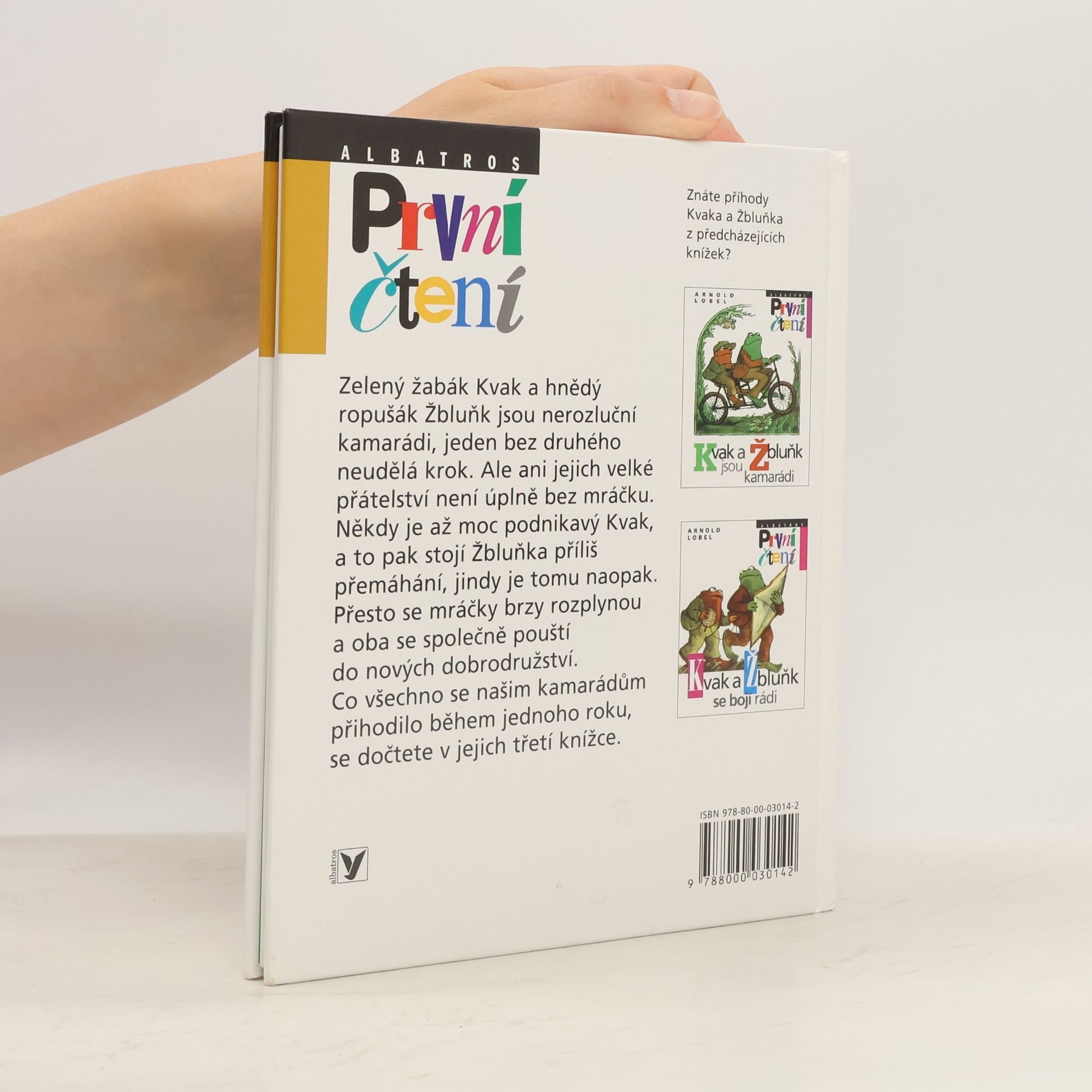 Arnold Lobel Kvak a Žbluňk od jara do Vánoc