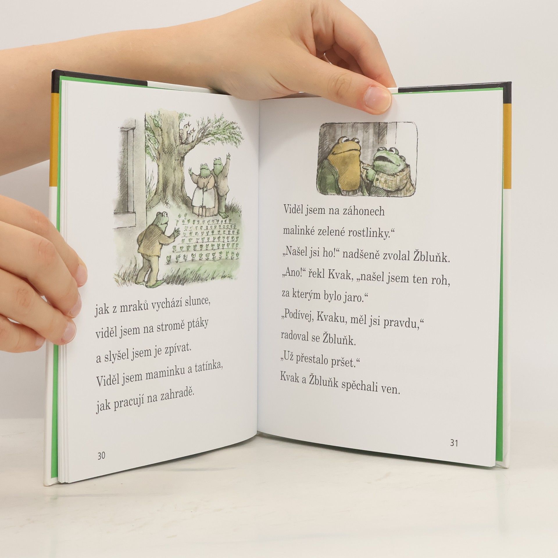 Arnold Lobel Kvak a Žbluňk od jara do Vánoc