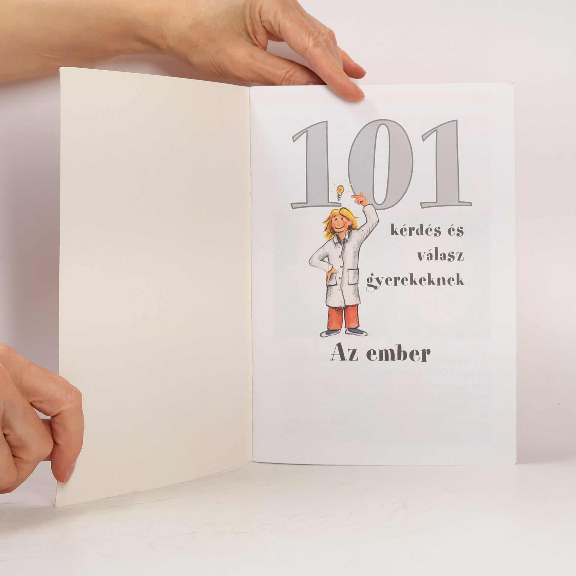Az ember 101 kérdés és válasz gyerekeknek