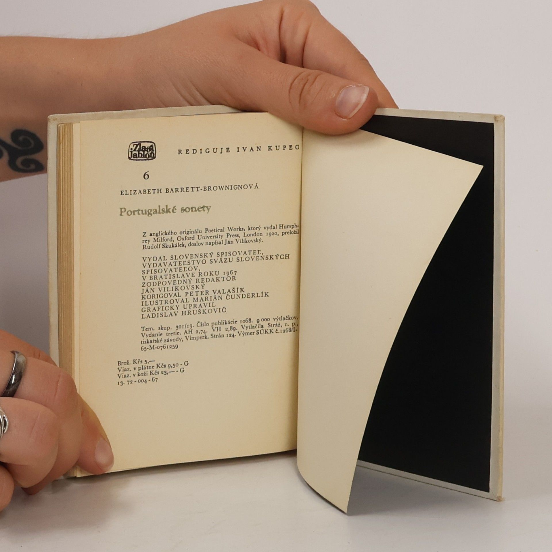 Elizabeth Barrett Browning Portugalské sonety