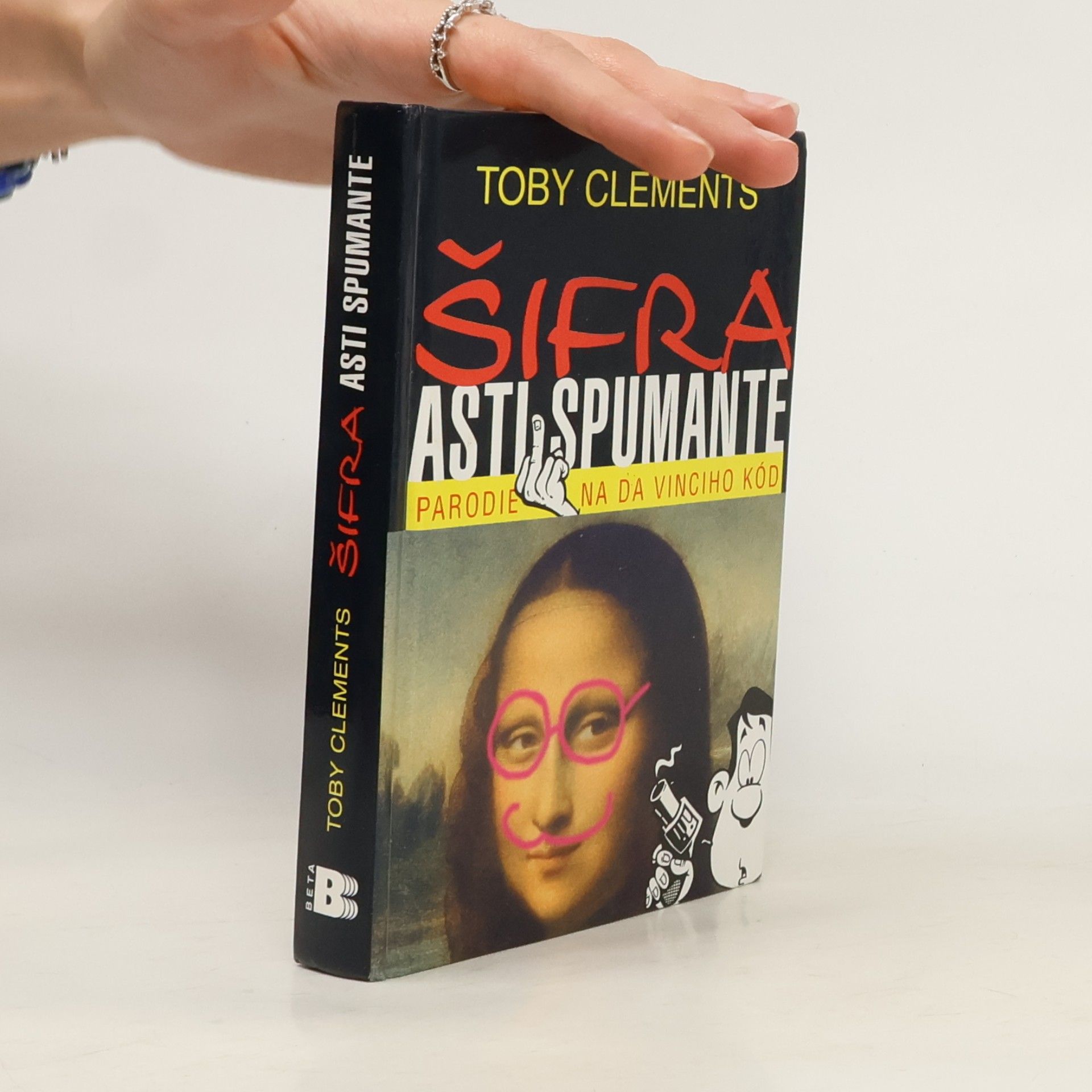 Toby Clements Šifra Asti Spumante: Parodie na Da Vinciho kód