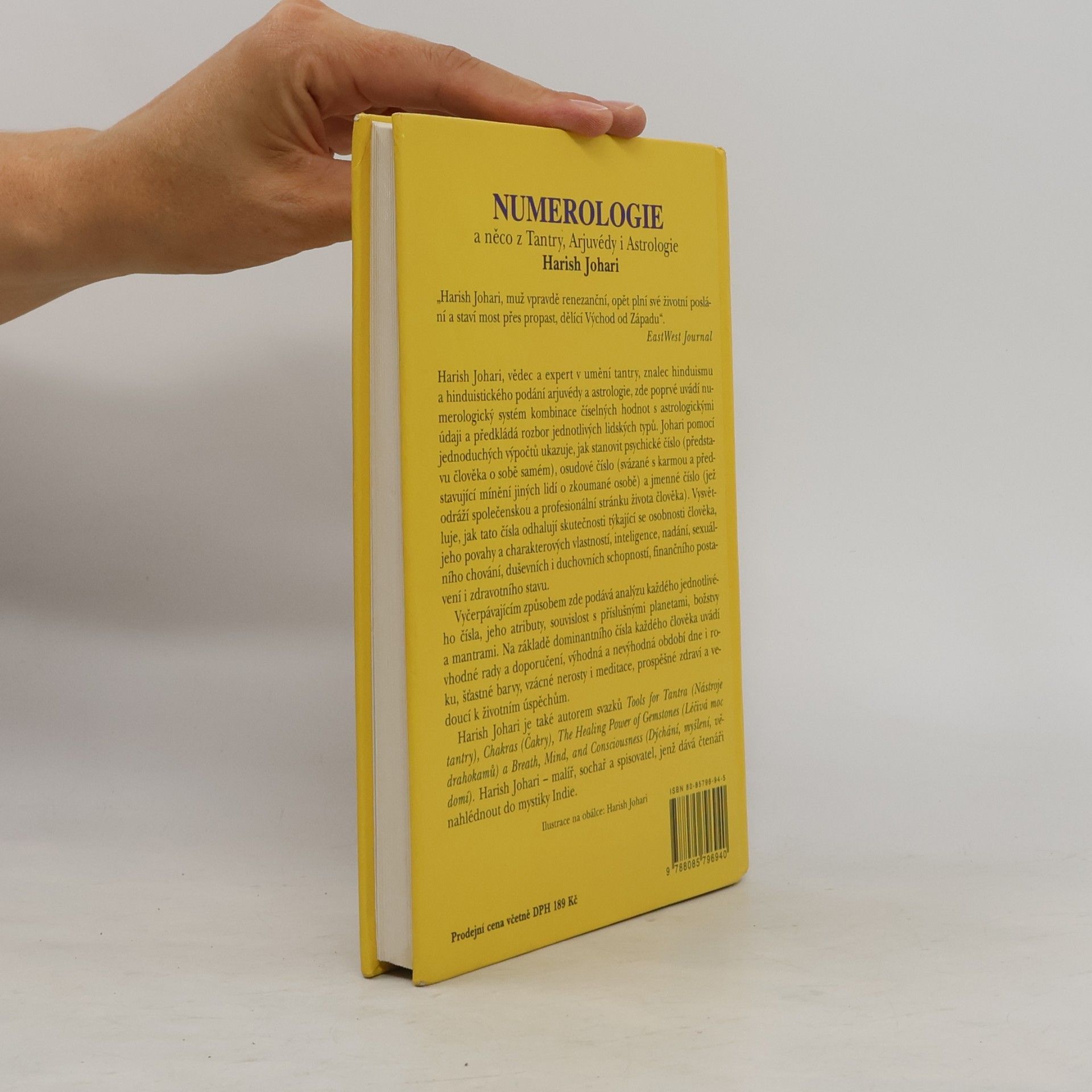 Harish Johari Numerologie a něco z tantry, arjuvédy i astrologie