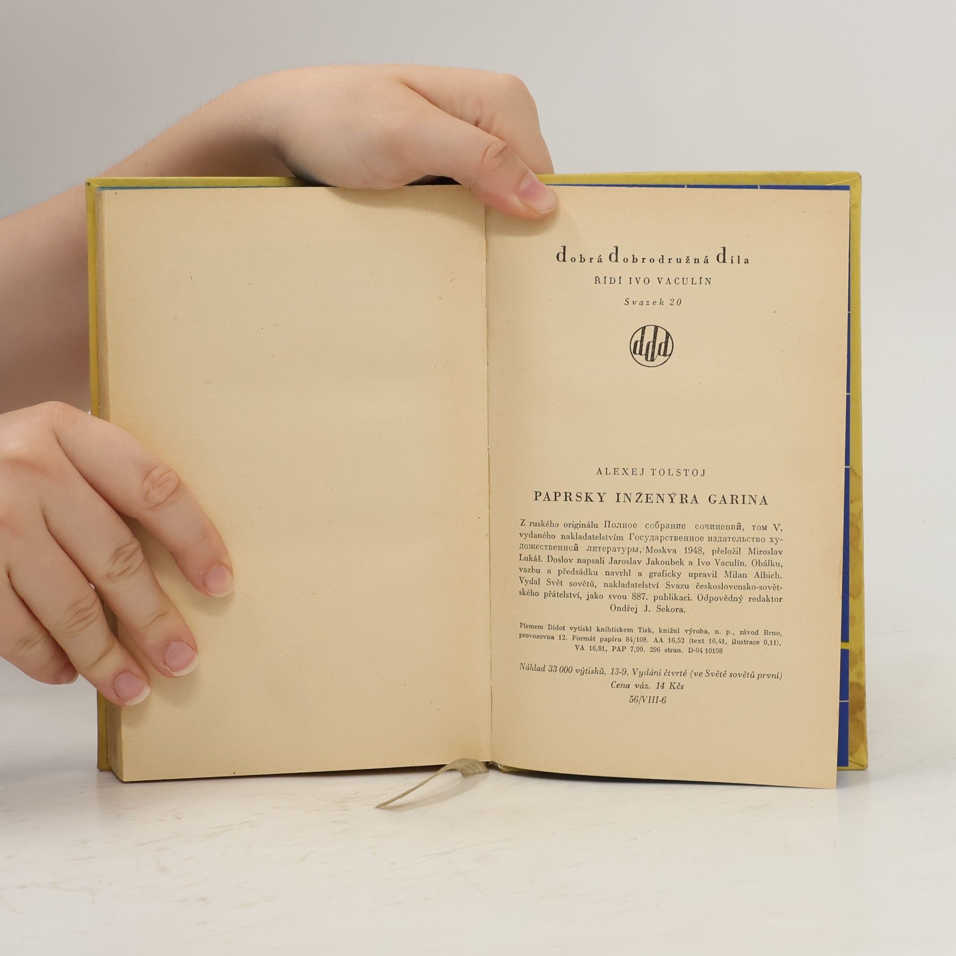 Aleksej N. Tolstoj Paprsky inženýra Garina