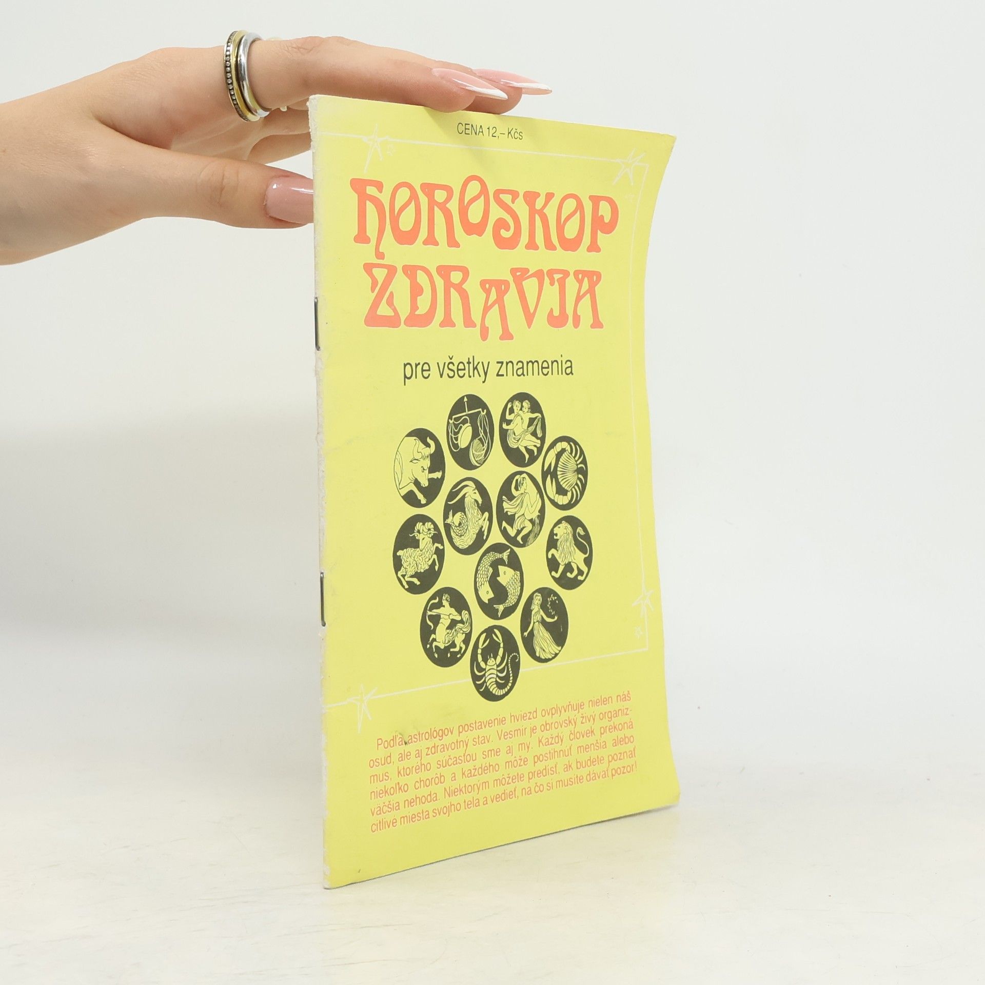 Hradecká Lýdia Horoskop zdravia