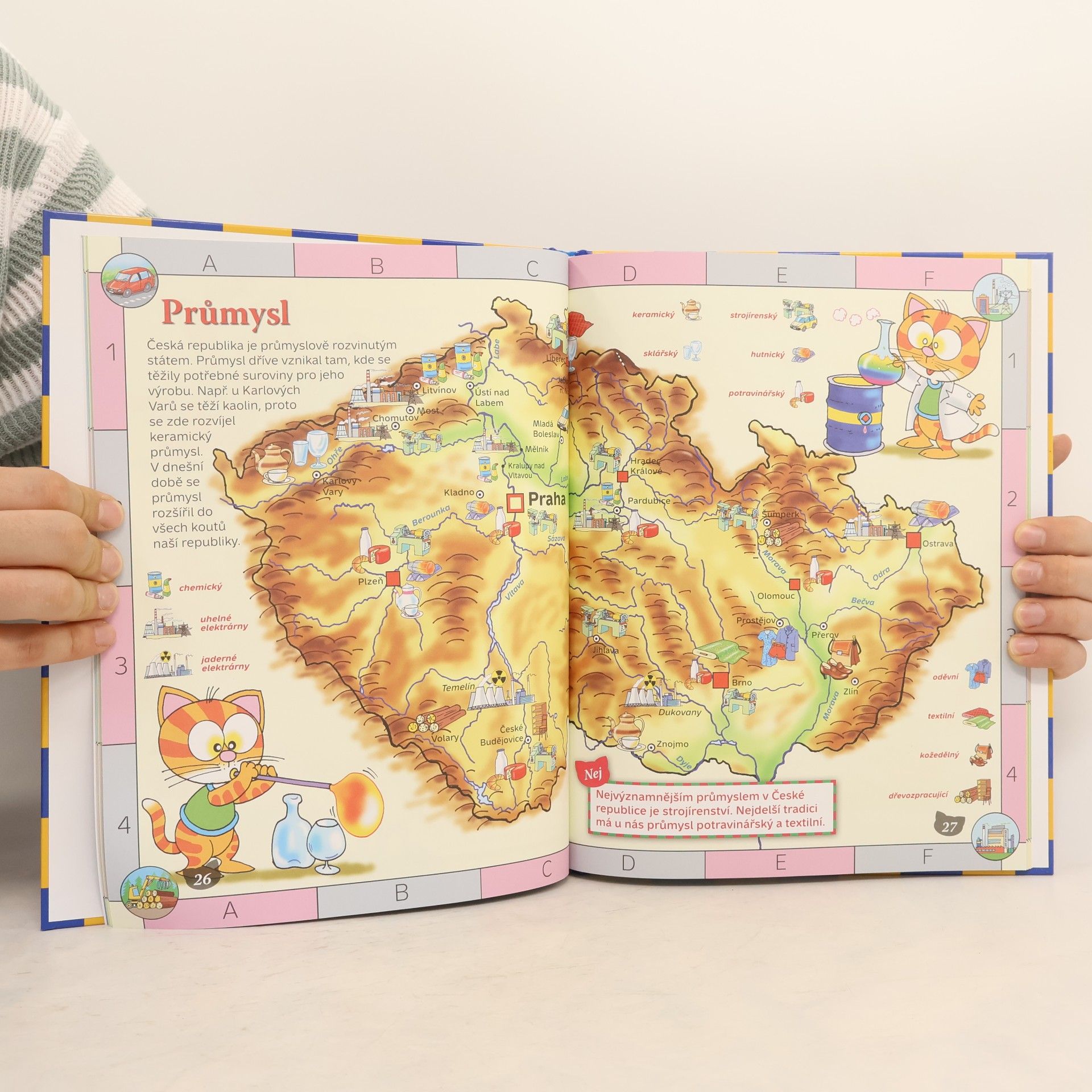 Pláničková Fantová Petra Dětský ilustrovaný atlas – Česká republika