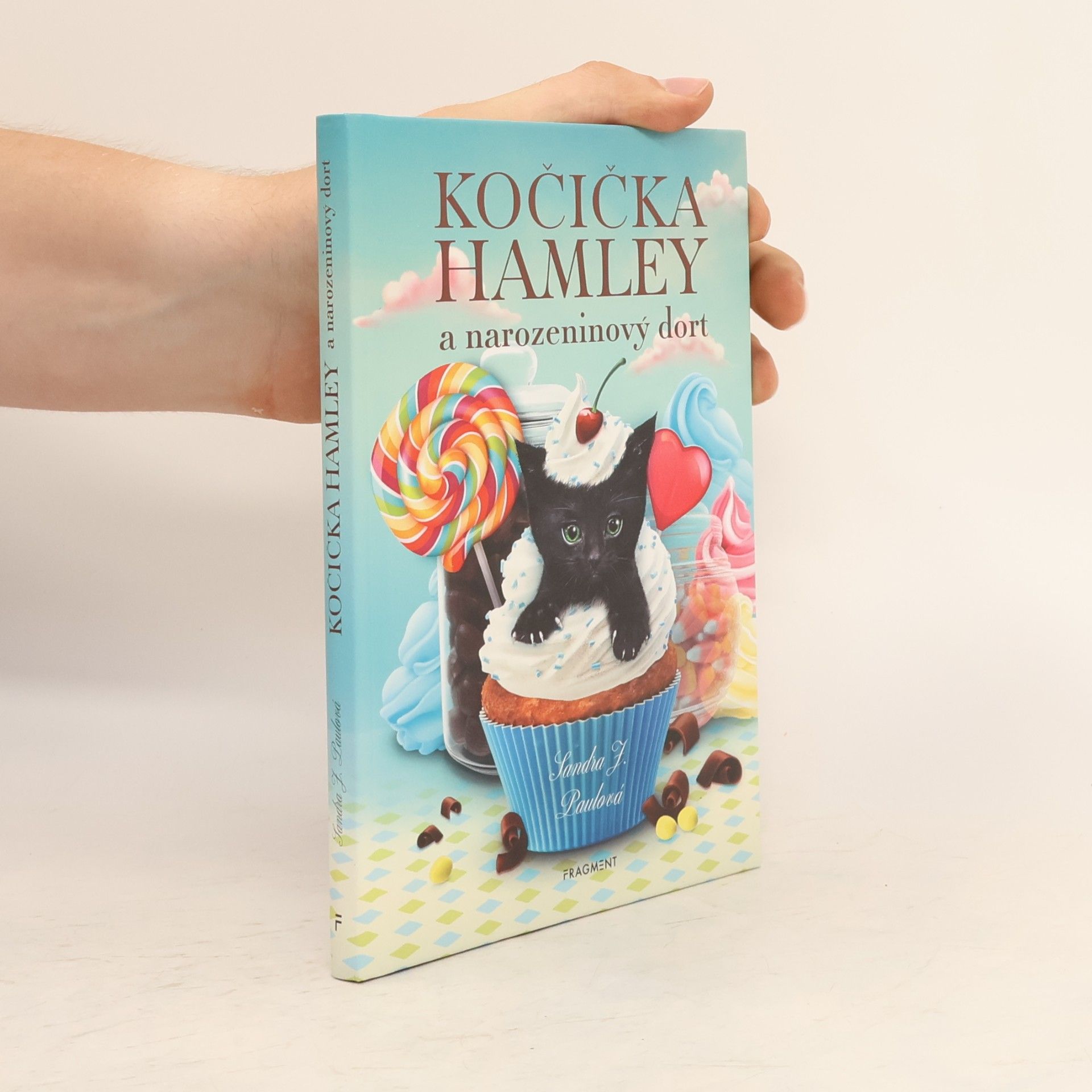 Sandra J. Paul Kočička Hamley a narozeninový dort