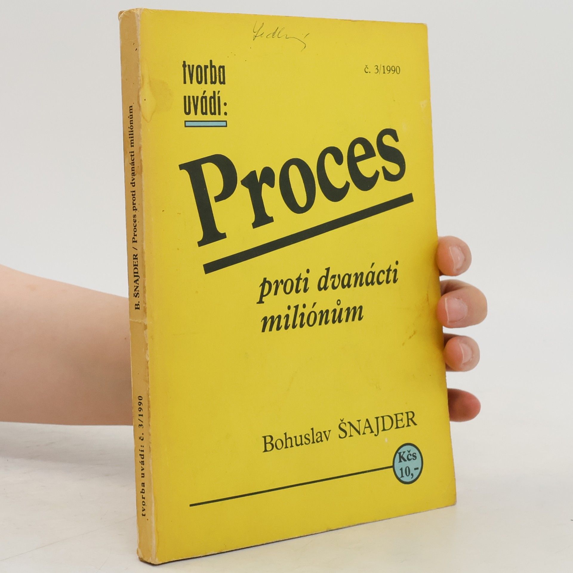 Bohuslav Šnajder Proces proti dvanácti miliónům