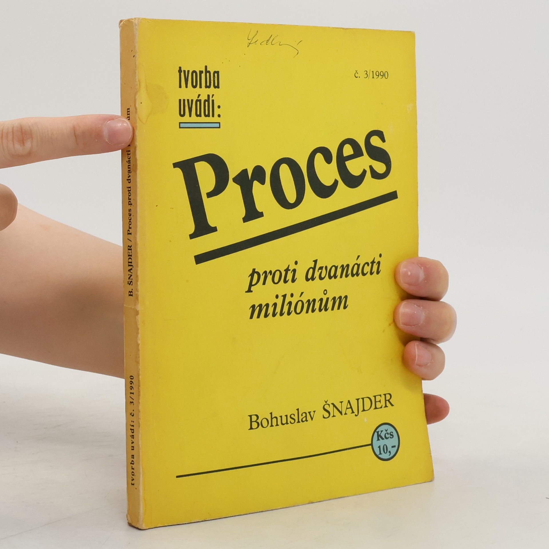 Bohuslav Šnajder Proces proti dvanácti miliónům