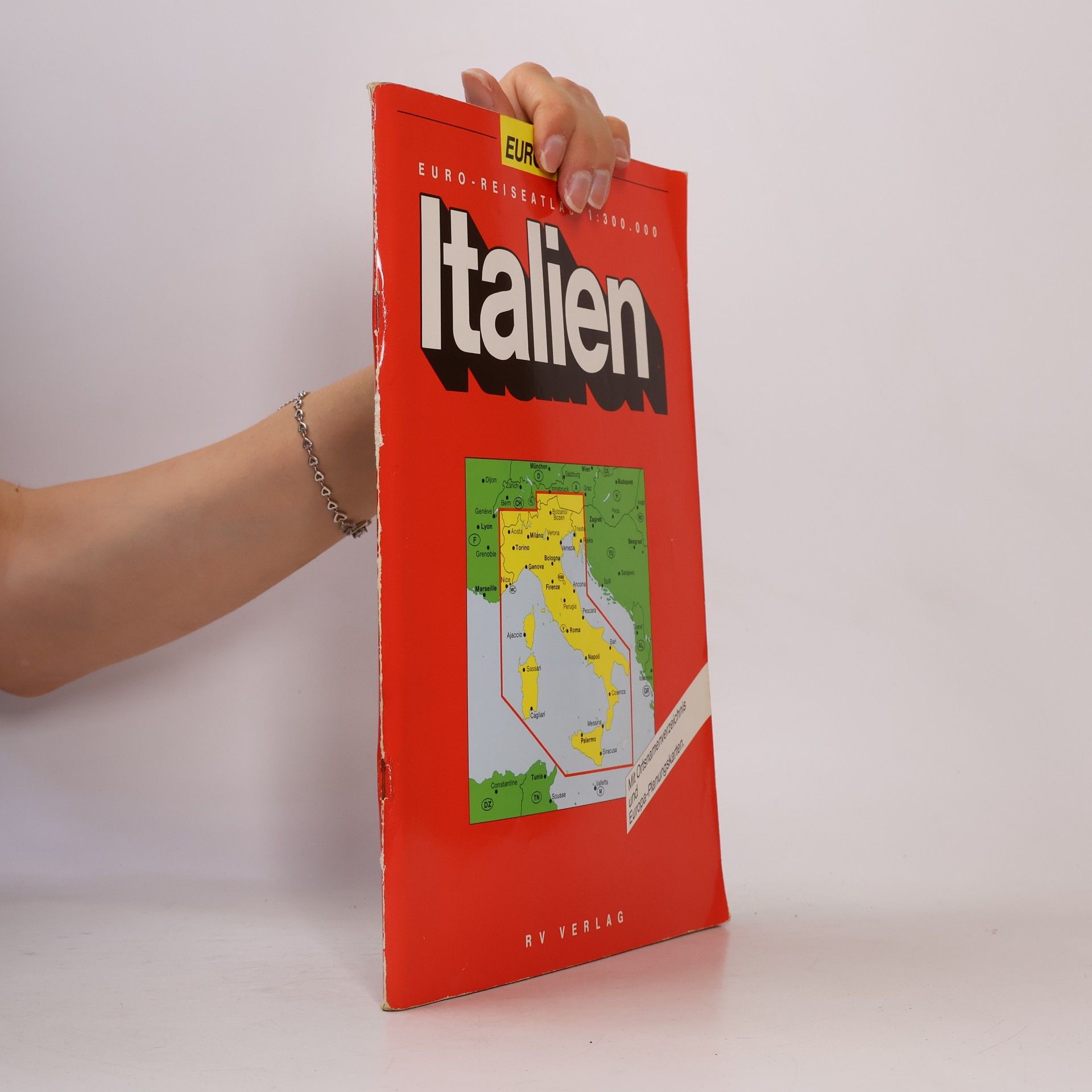 Auteurscollectief Euro-Reiseatlas 1:300.000