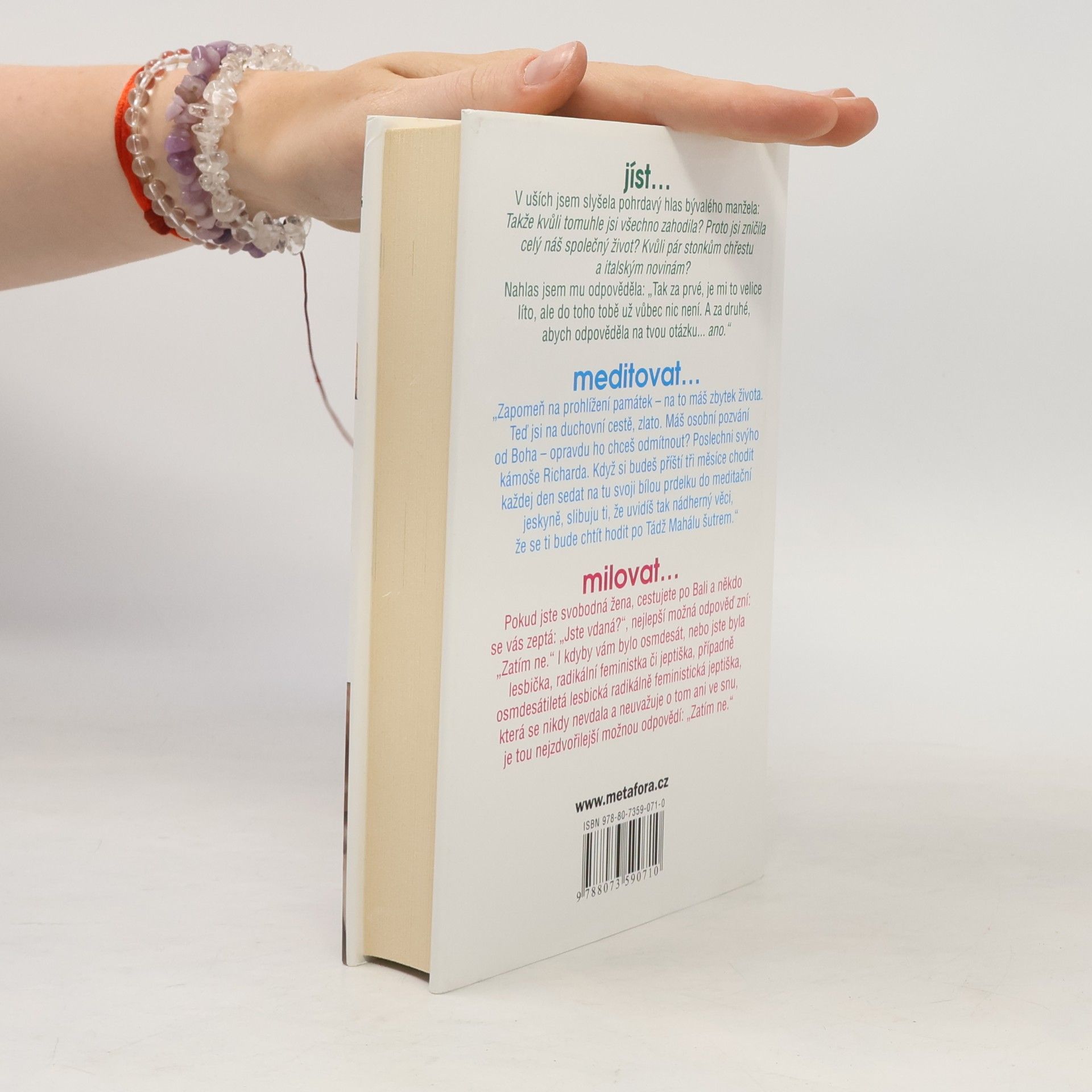 Elizabeth Gilbert Jíst, meditovat, milovat