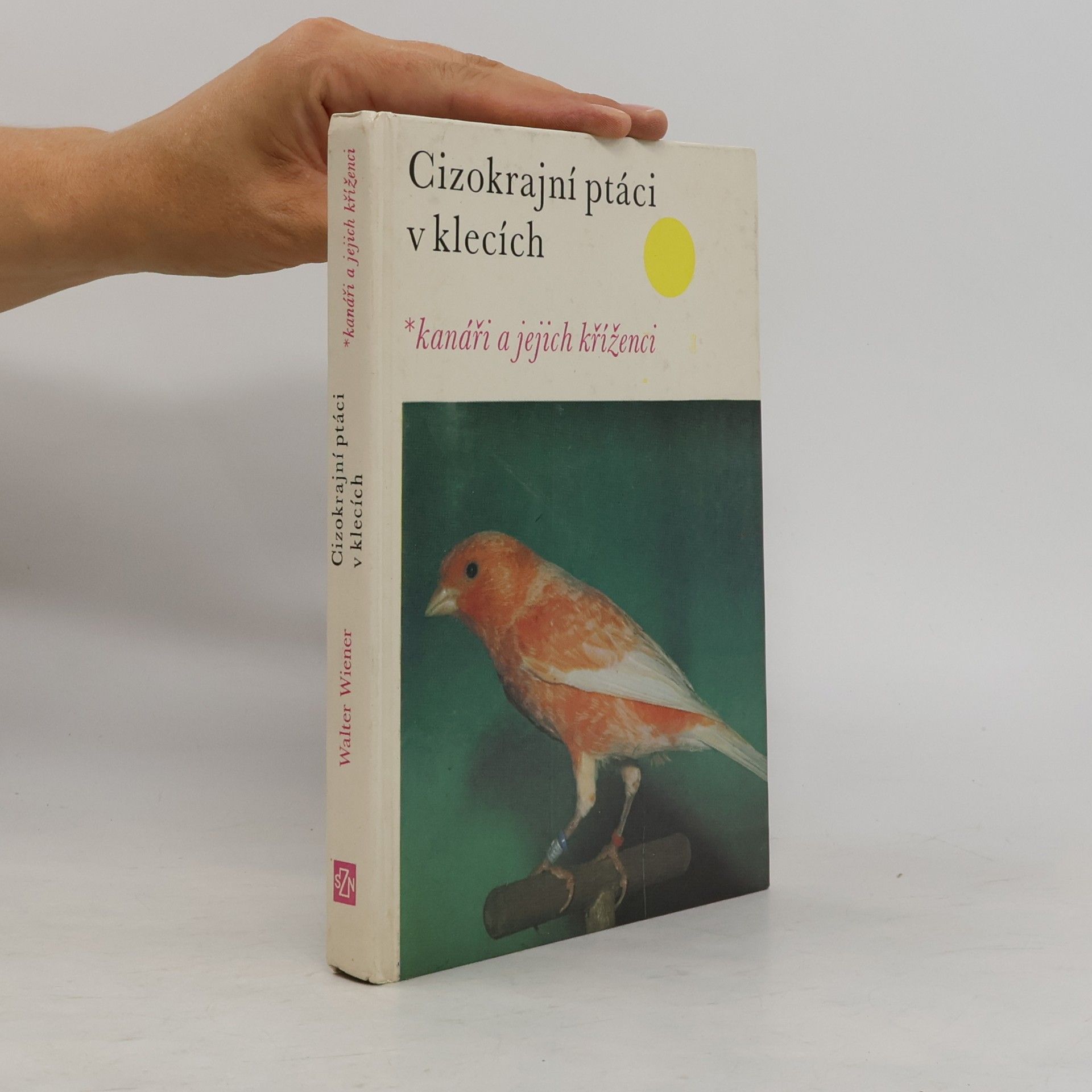 Walter Wiener Cizokrajní ptáci v klecích. Kanáři a jejich kříženci