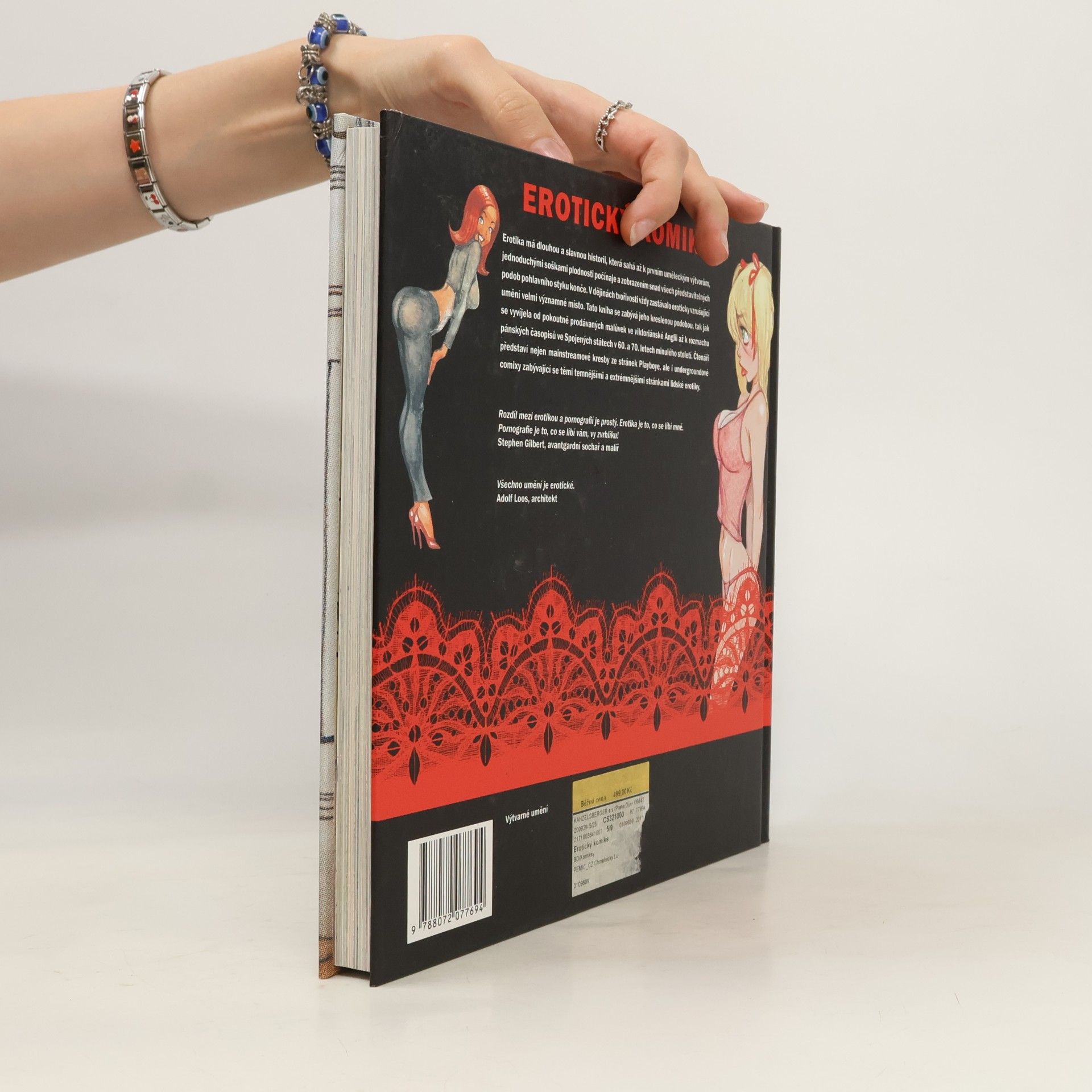 Tim Pilcher Erotický komiks: Dějiny žánru v obrazech