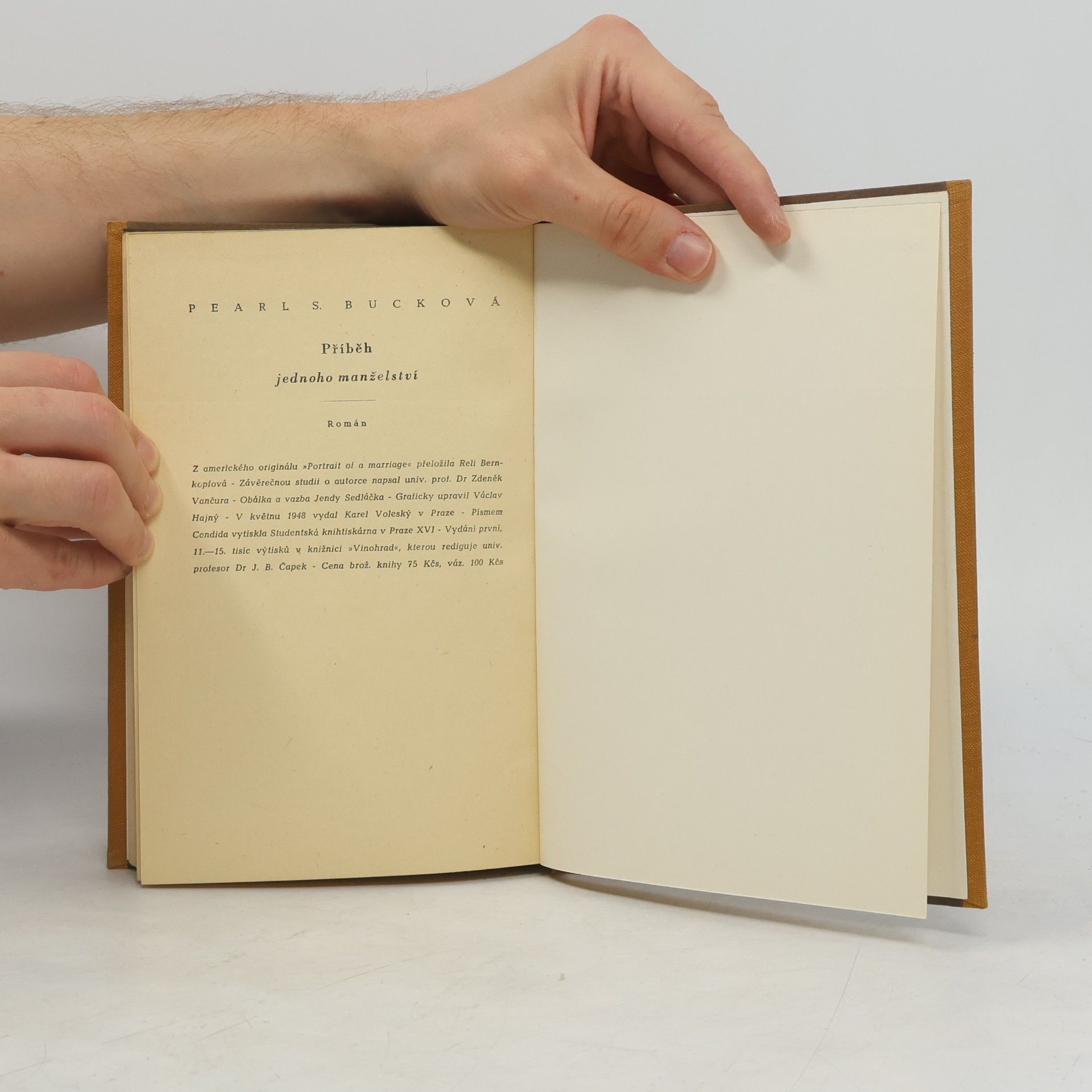 Pearl S. Buck Příběh jednoho manželství