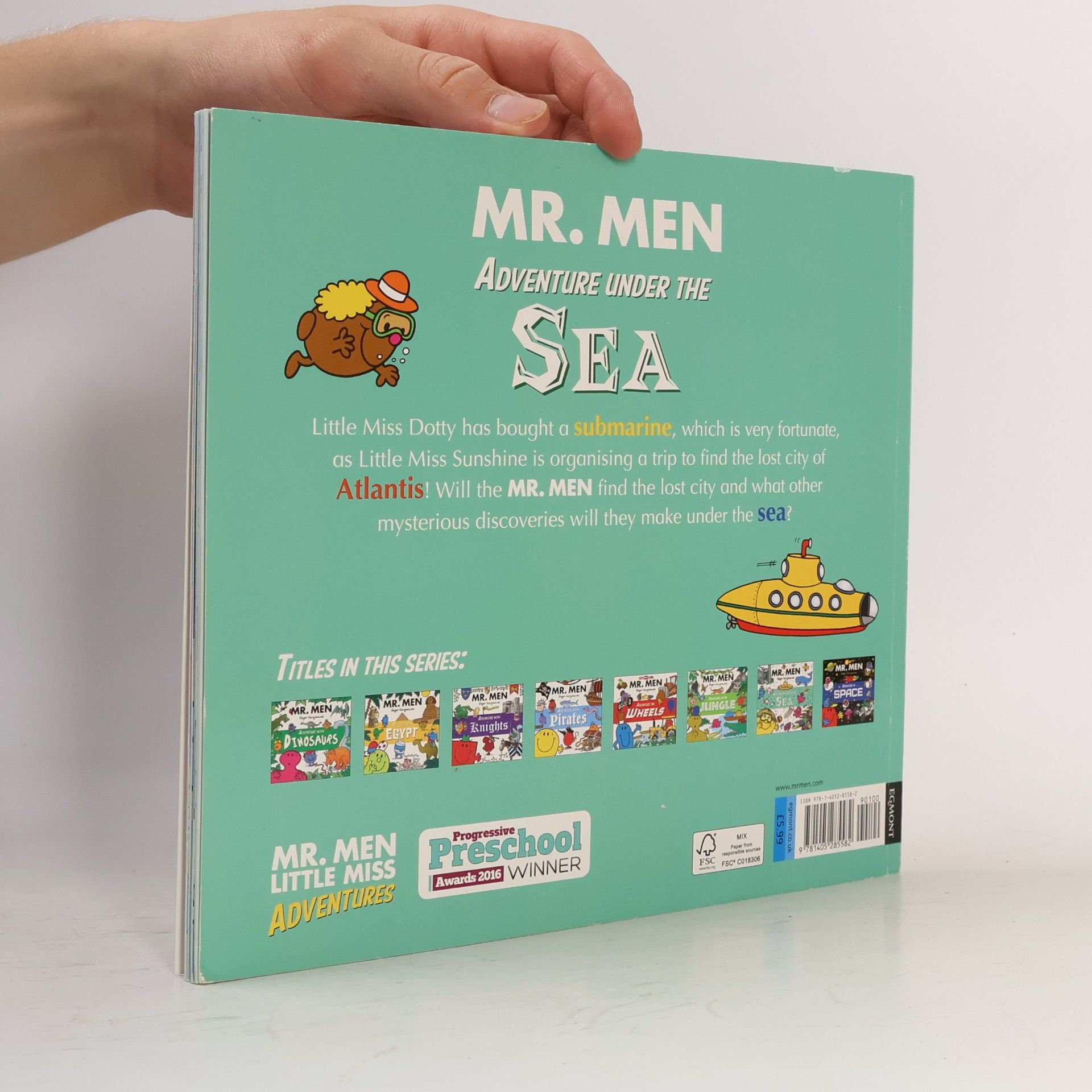 Roger Hargreaves Mr Men Adventure Under the Sea