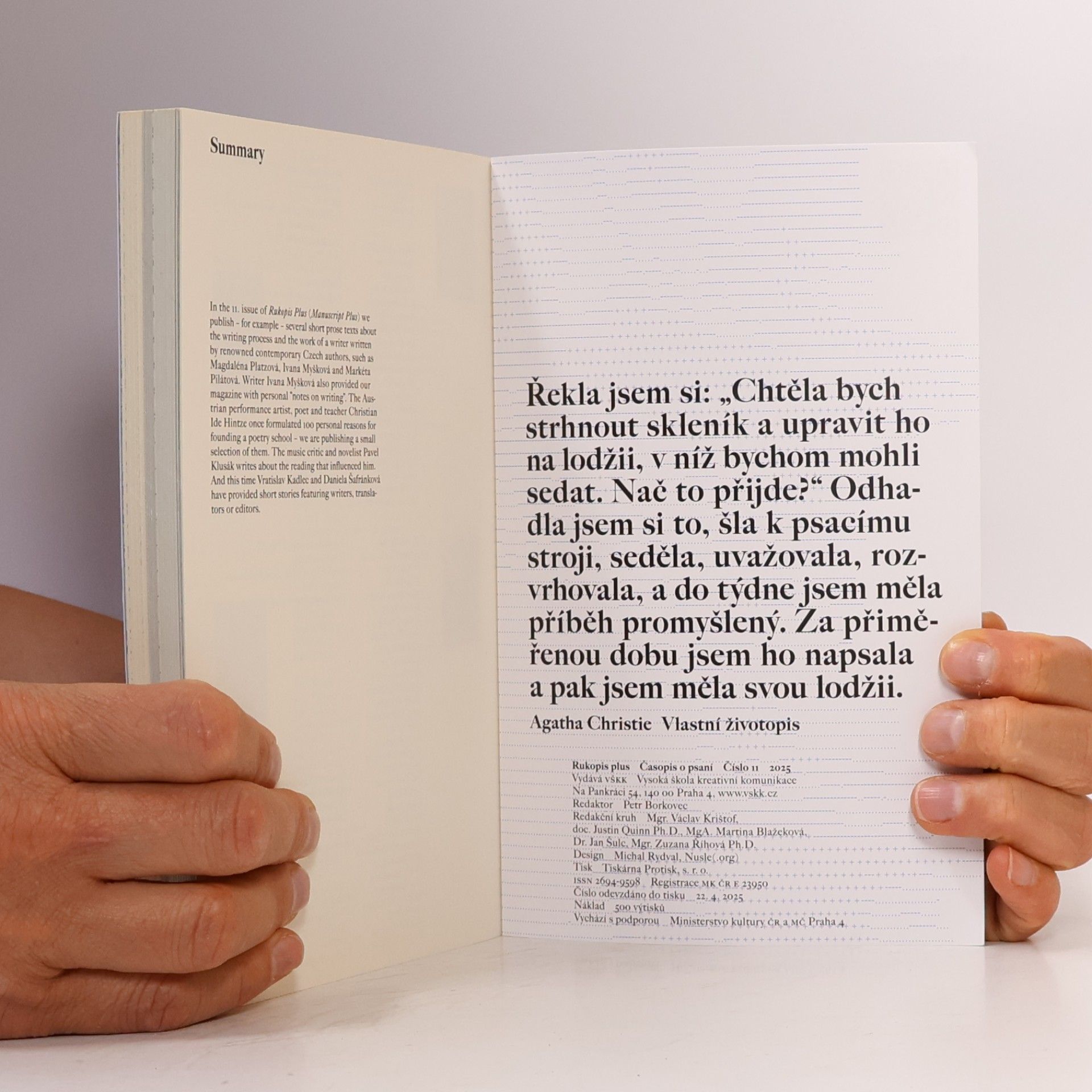 Autorenkollektiv Rukopis plus. Časopis o psaní 4/2021