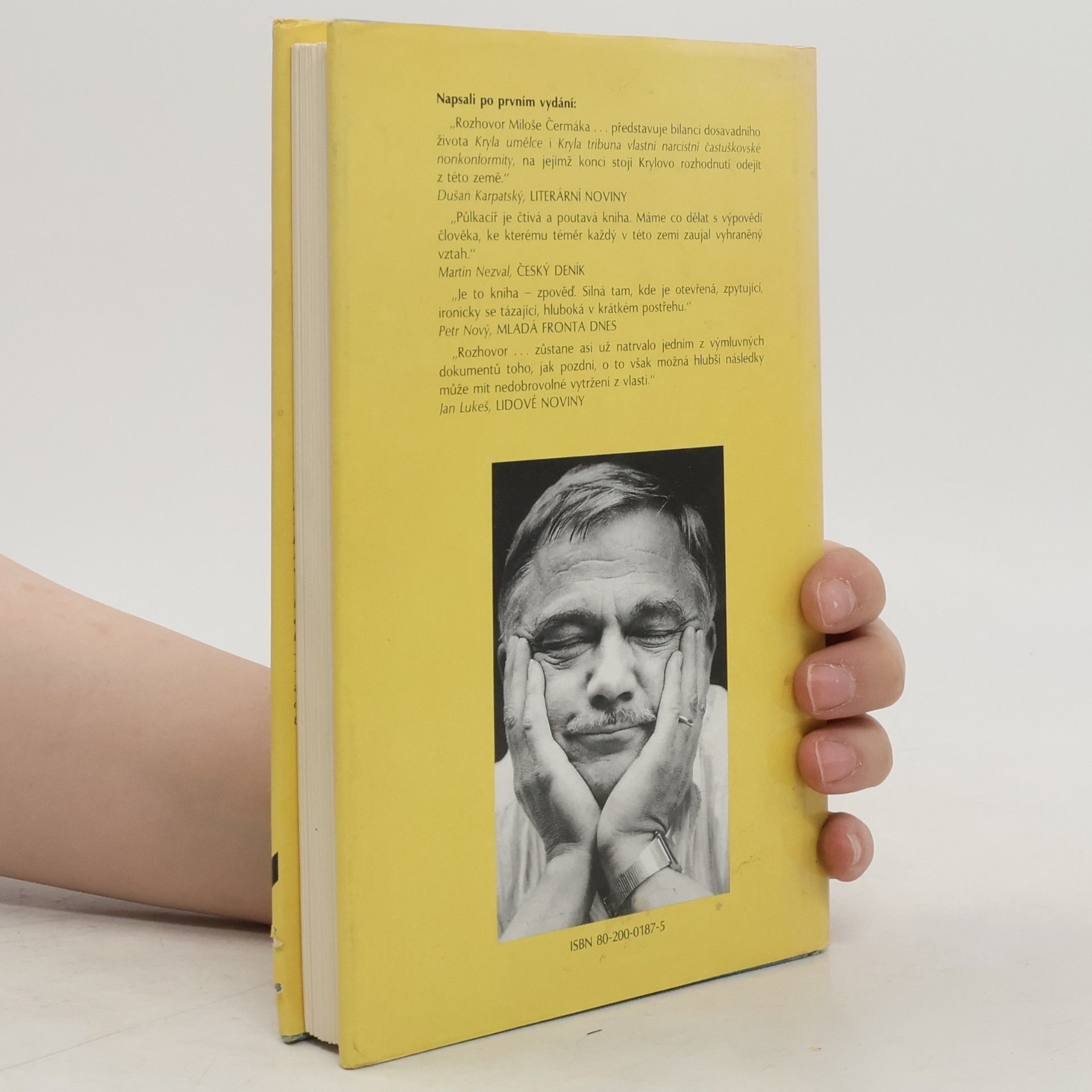 Miloš Čermák Půlkacíř. Rozhovor Miloše Čermáka s Karlem Krylem (2. vydání - doplněné)