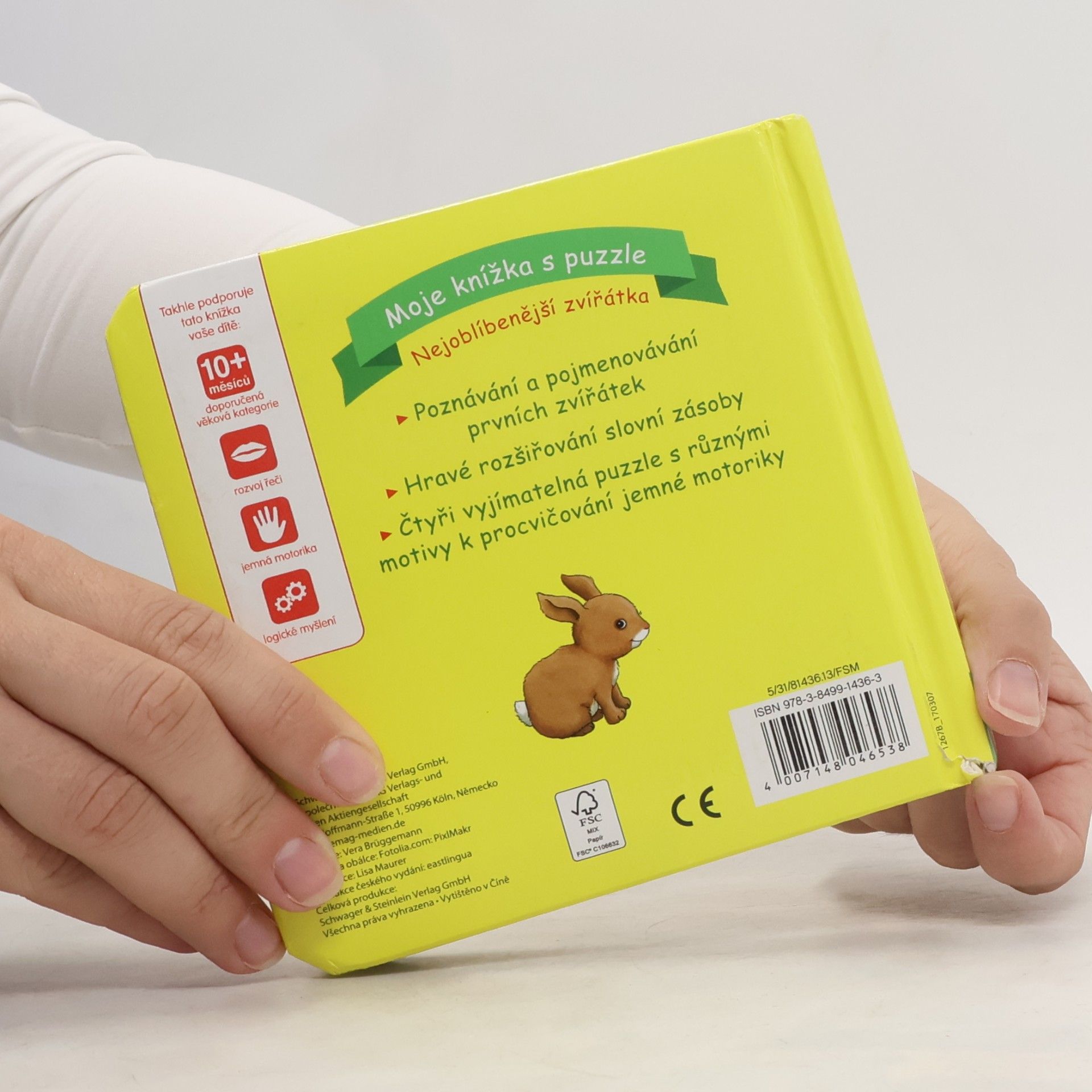 Kolektiv autorů Moje knížka s puzzle: Nejoblíbenější zvířatka