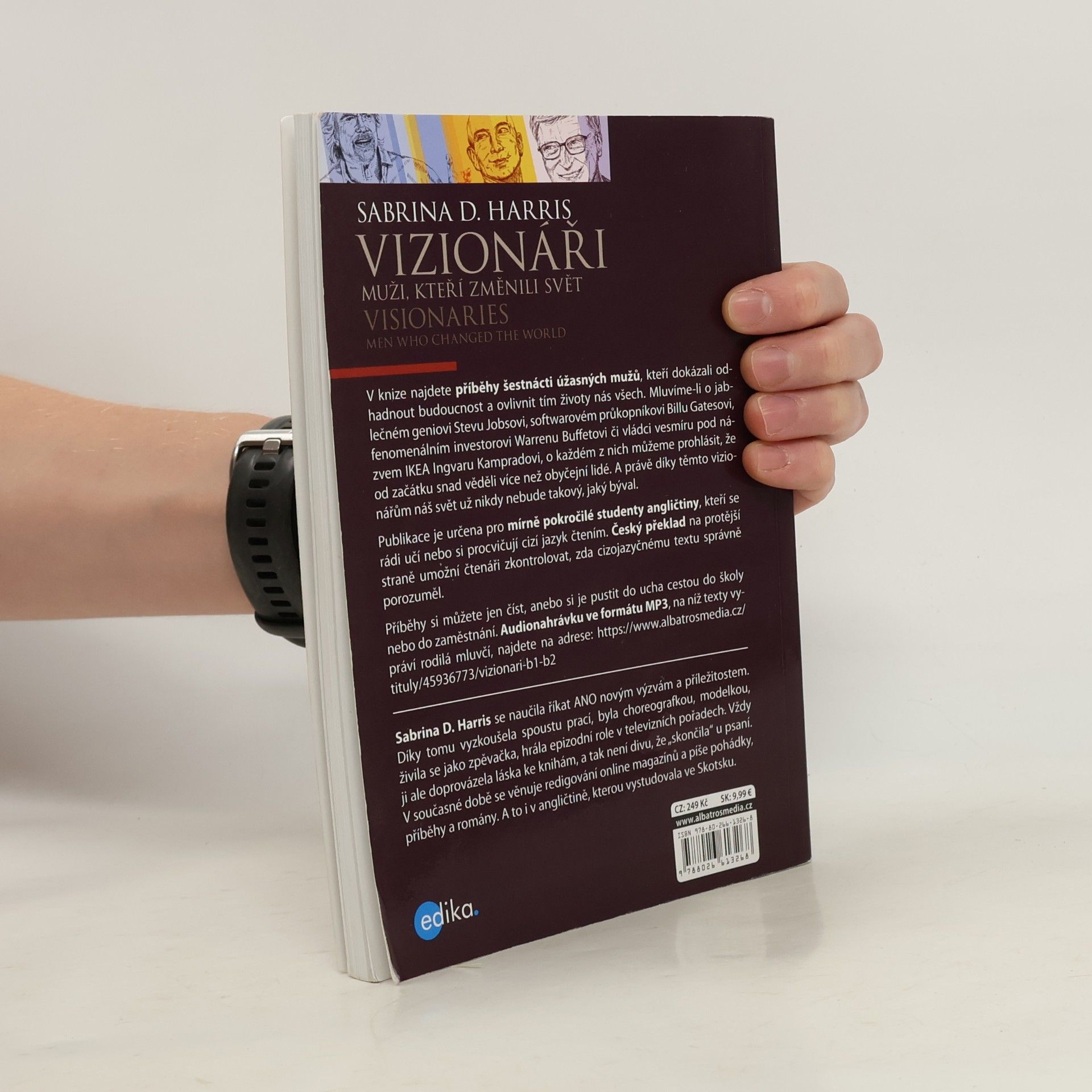 Sabrina D. Harris Vizionáři - muži, kteří změnili svět / Visionaries - men who changed the world