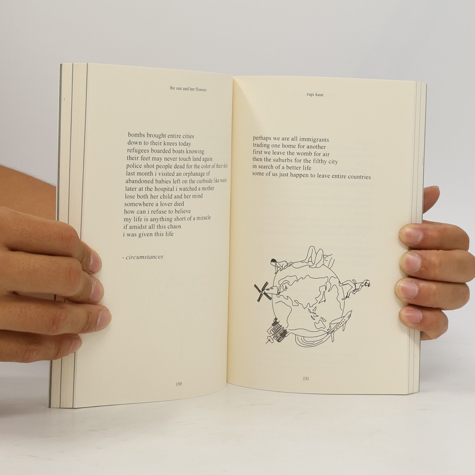 Rupi Kaur The sun and her flowers