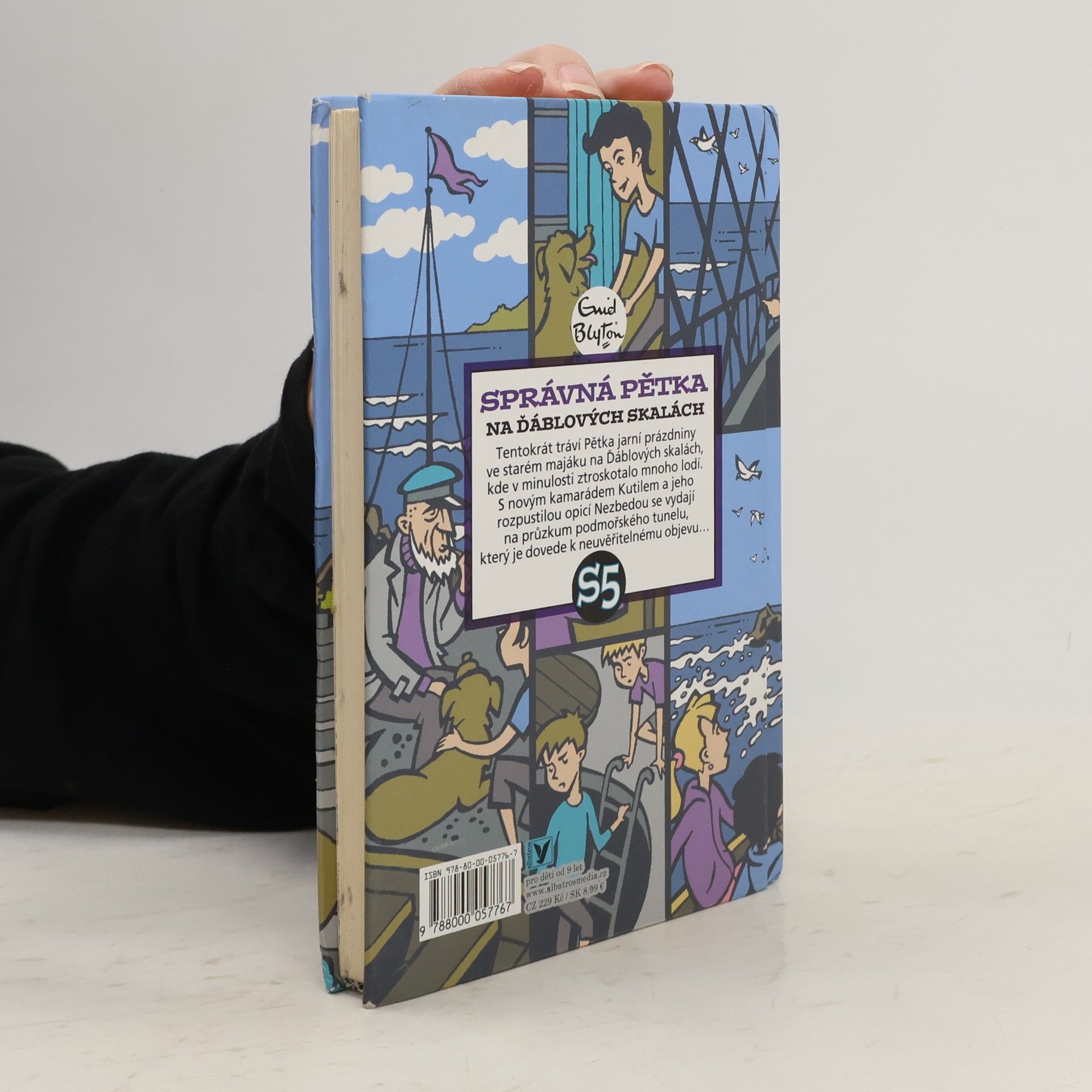 Enid Blyton Správná pětka na Ďáblových skalách