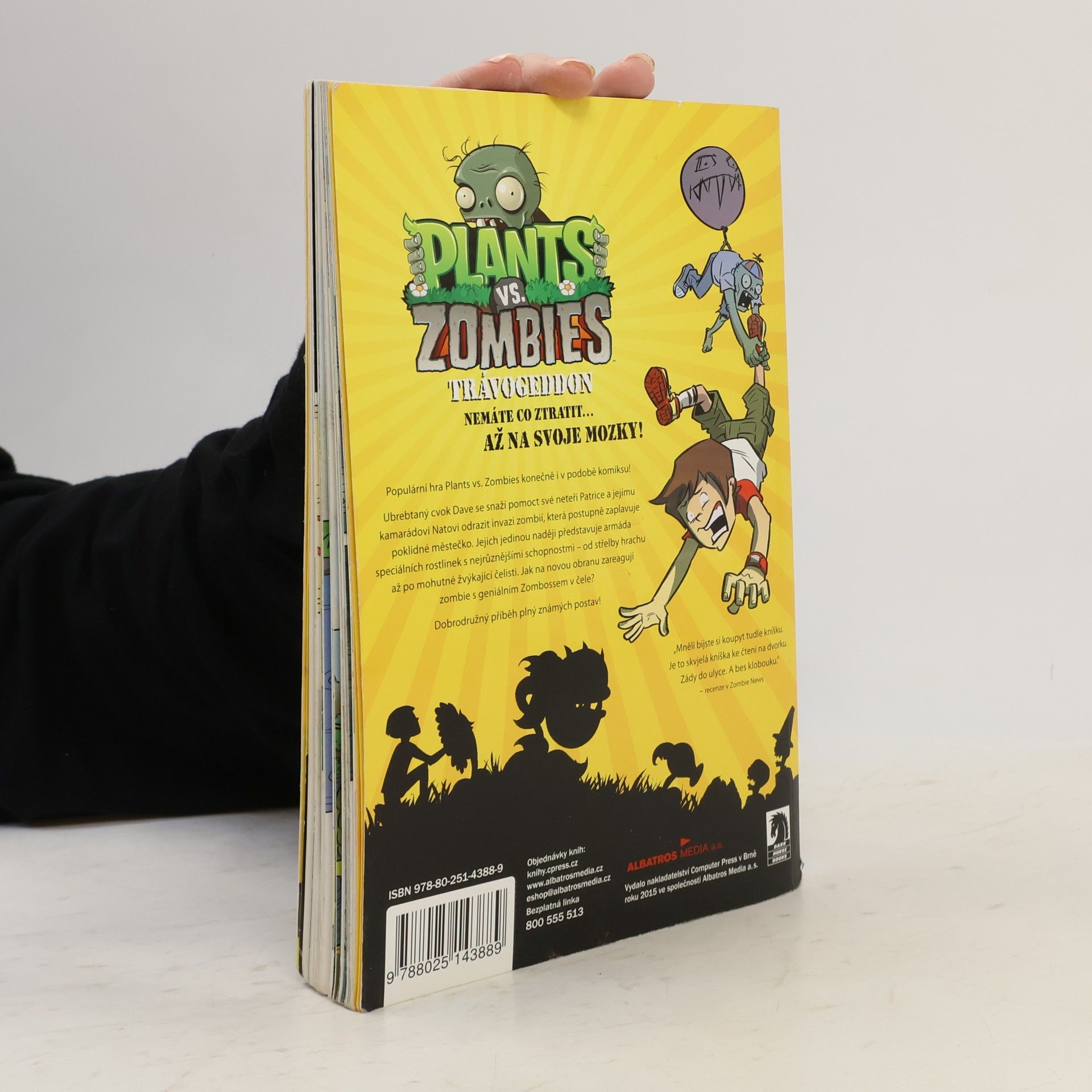 Paul Tobin Plants vs. Zombies. Trávogeddon