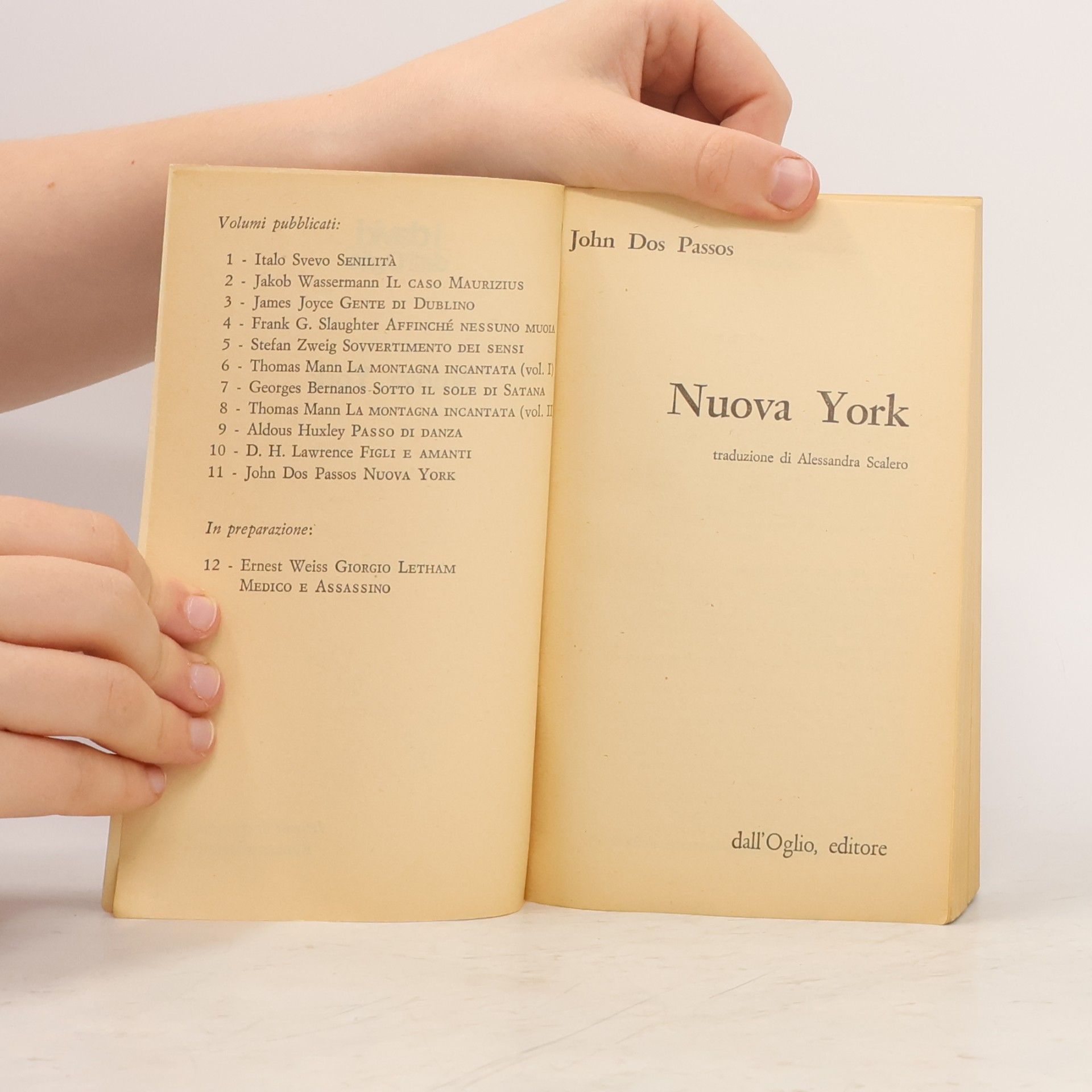 John Dos Passos Nuova York