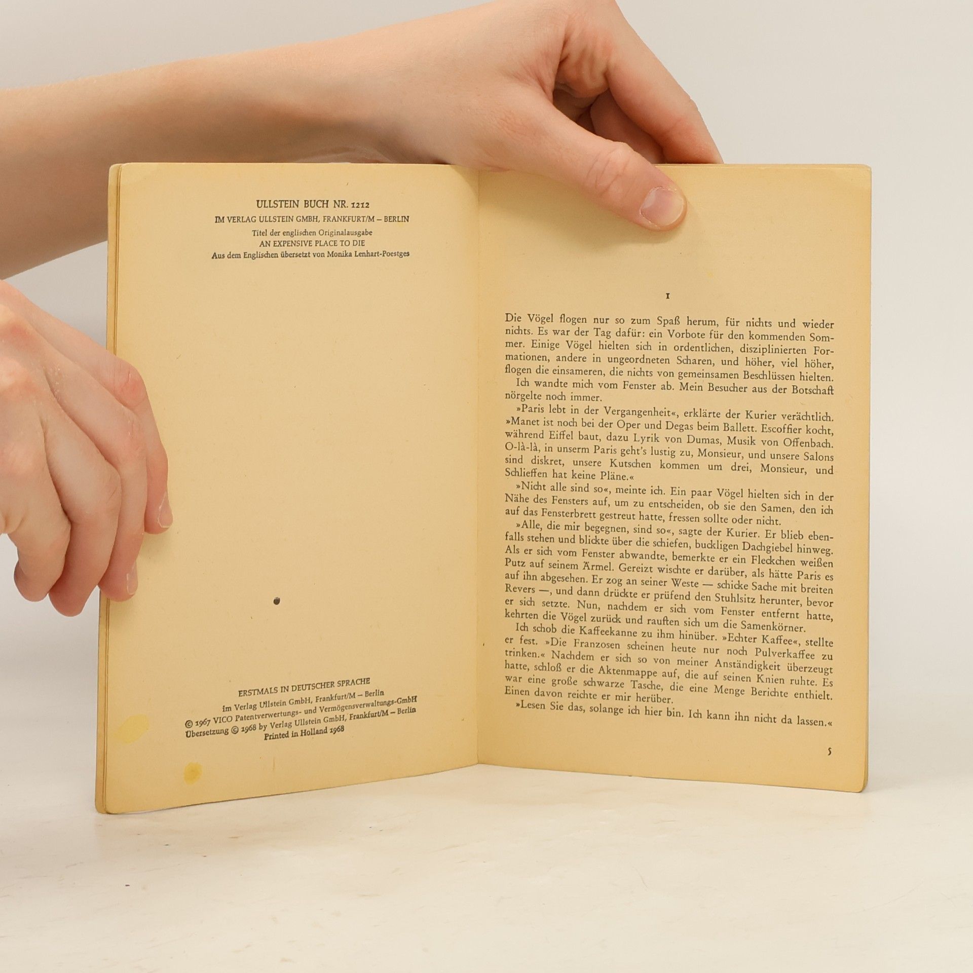 Len Deighton Tod auf teurem Pflaster