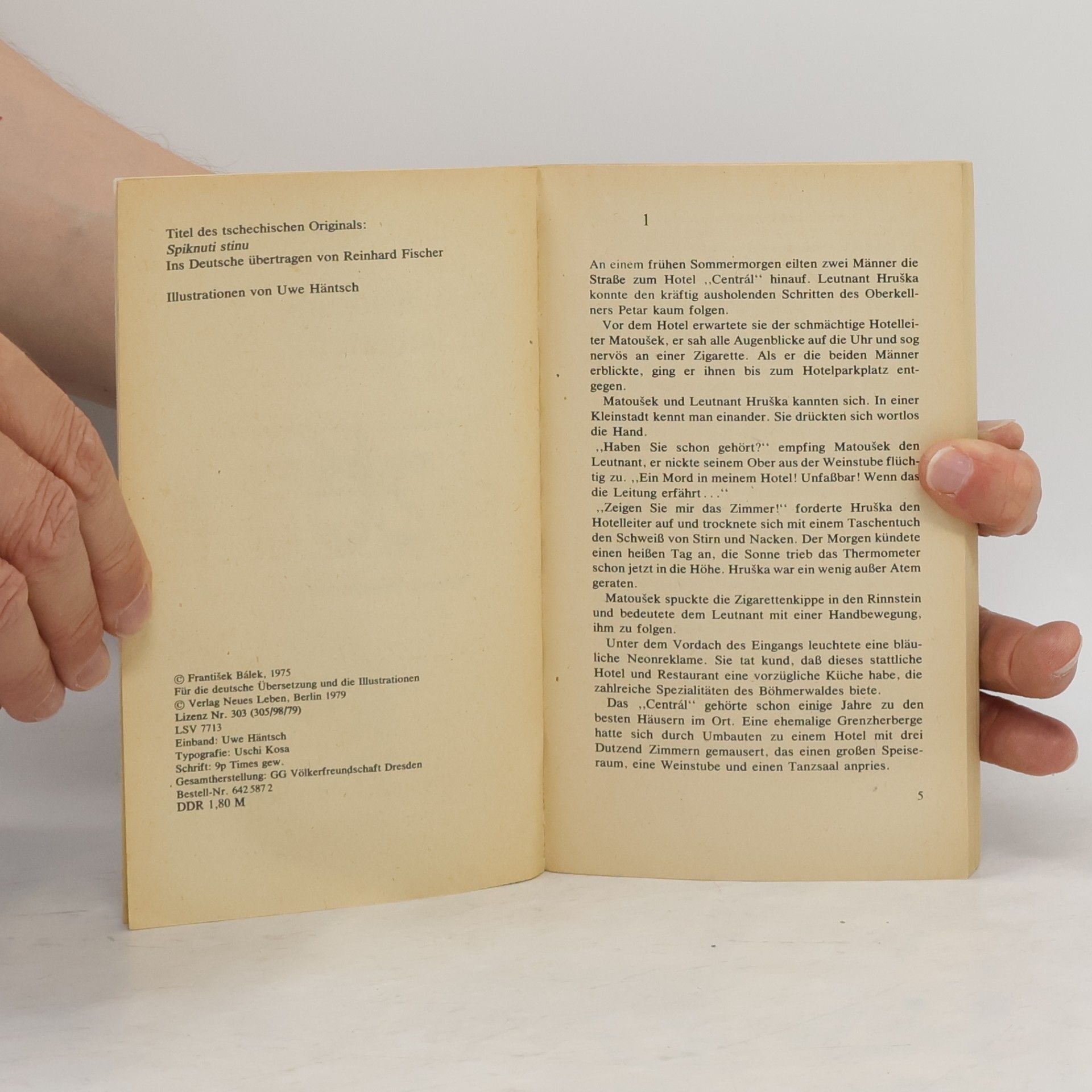 František Bálek Verschwörung der Schatten