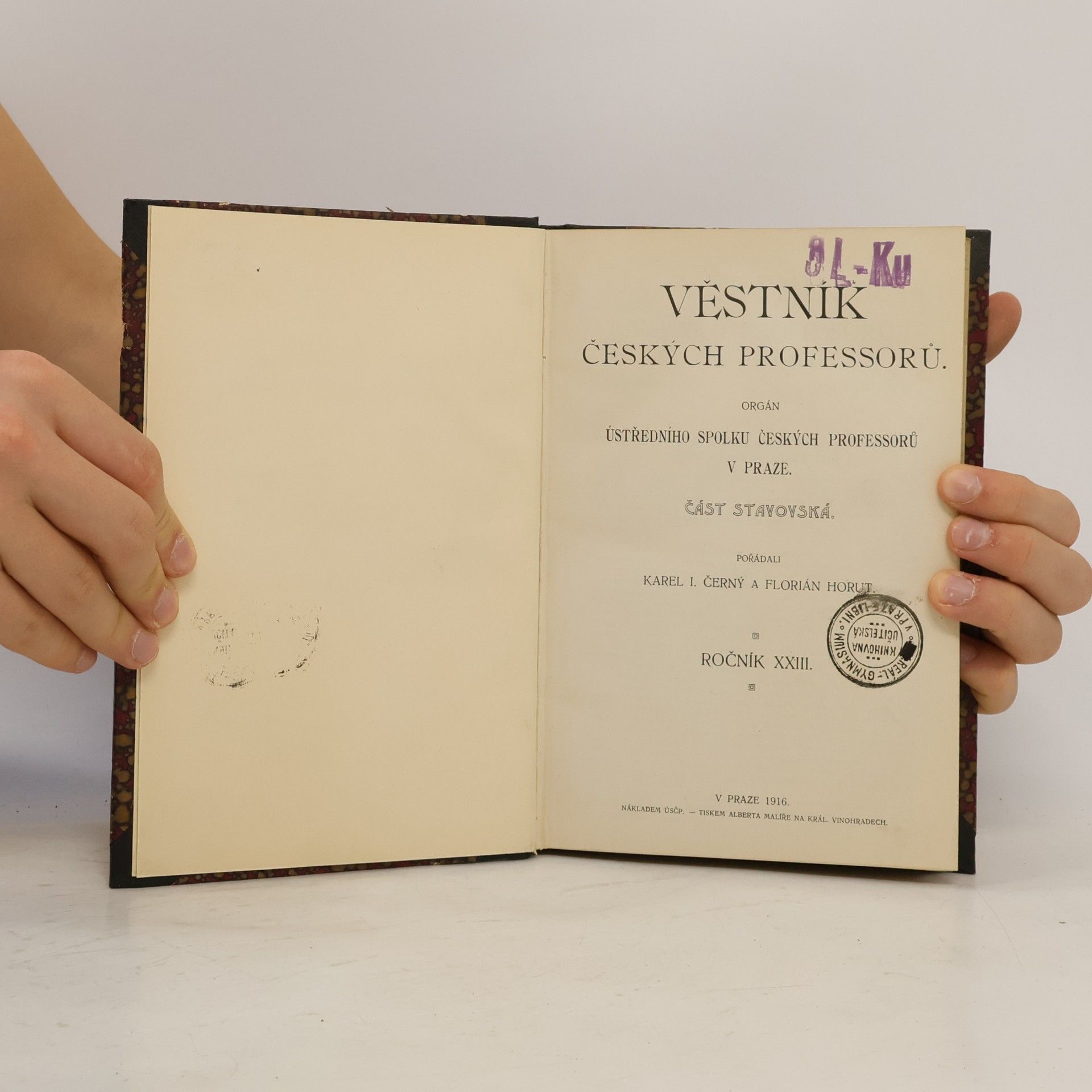 Kolektiv autorů Věstník českých professorů