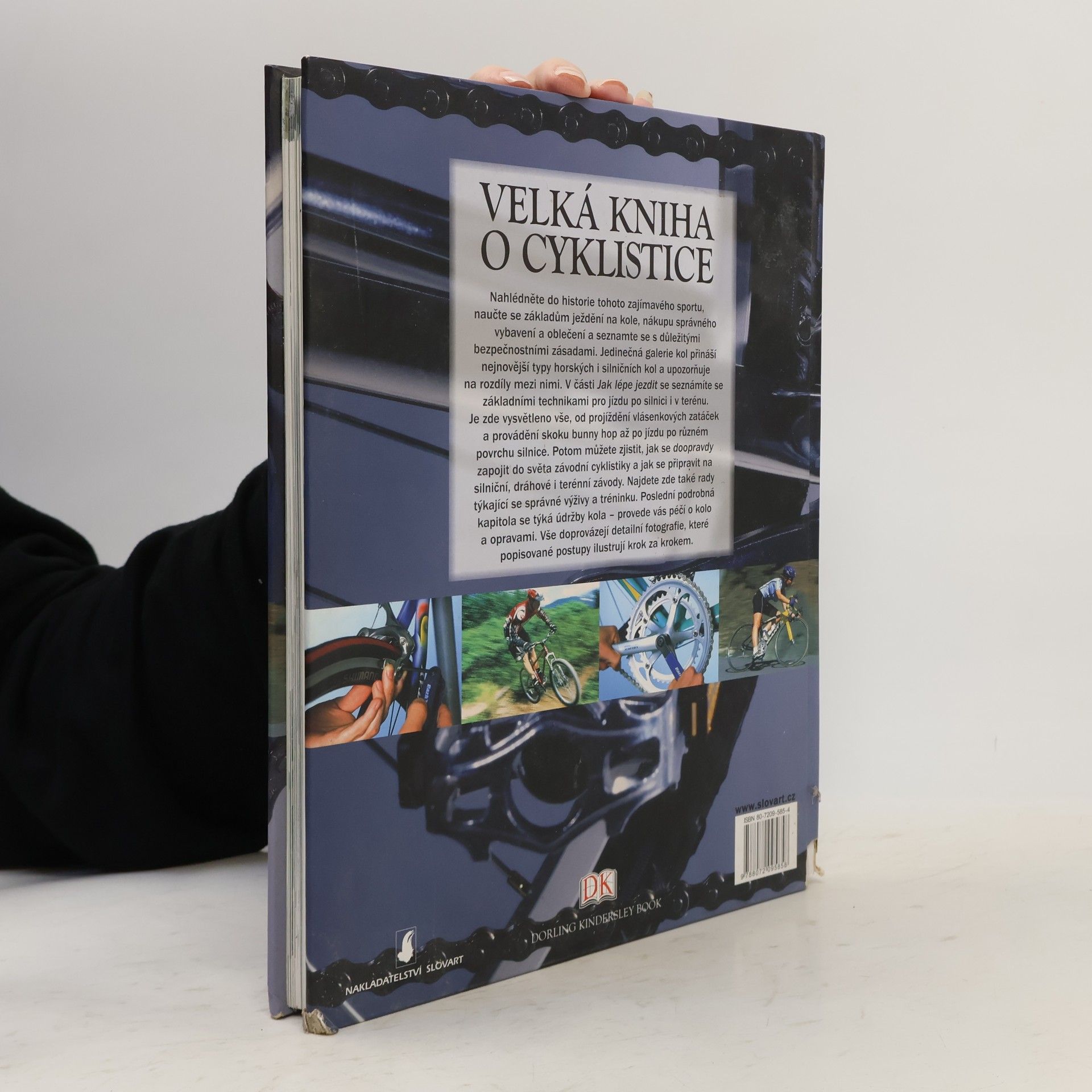 Chris Sidwells Velká kniha o cyklistice