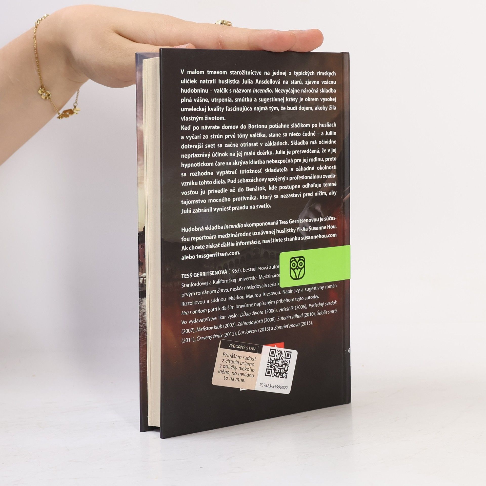 Tess Gerritsen Hra s ohňom