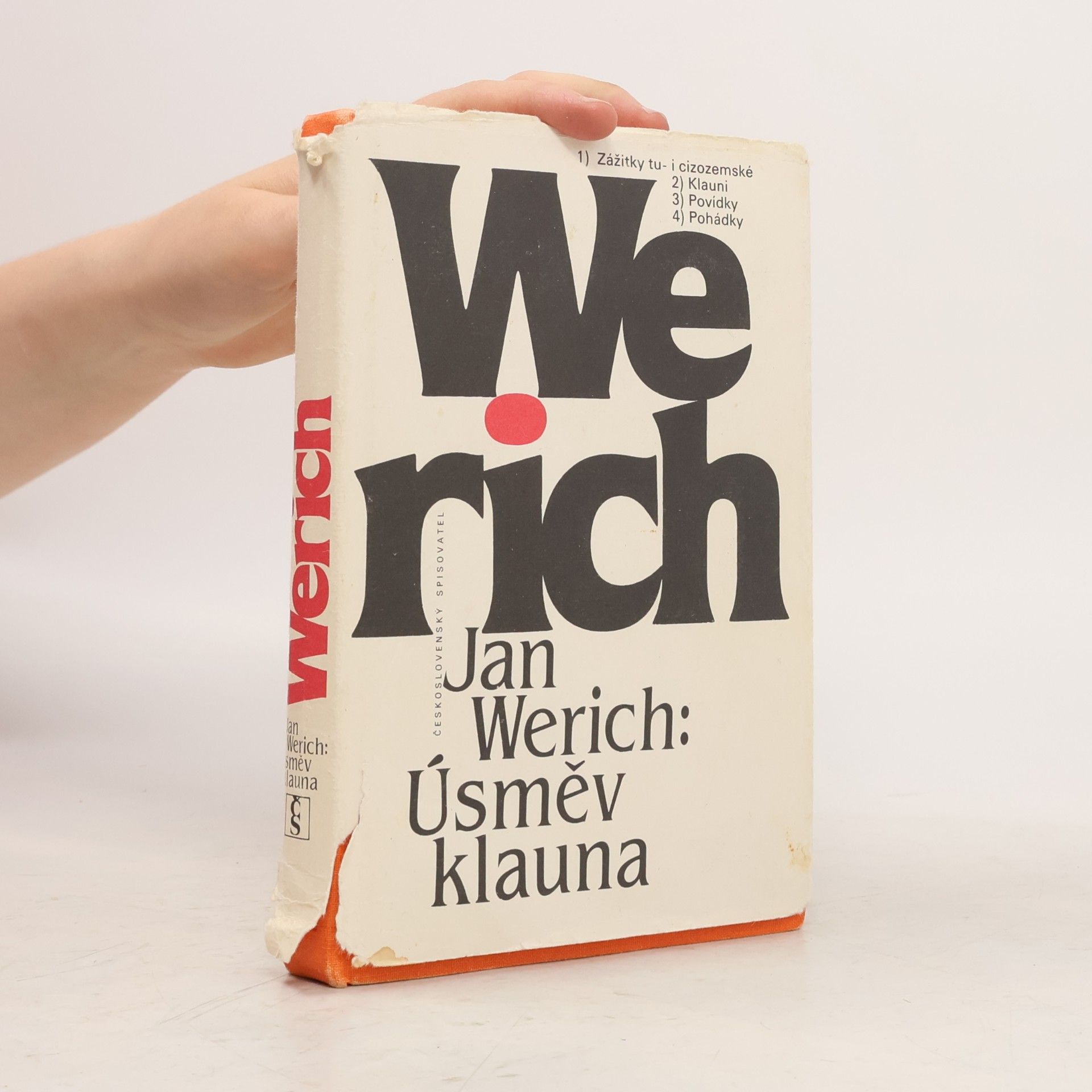 Jan Werich Úsměv klauna