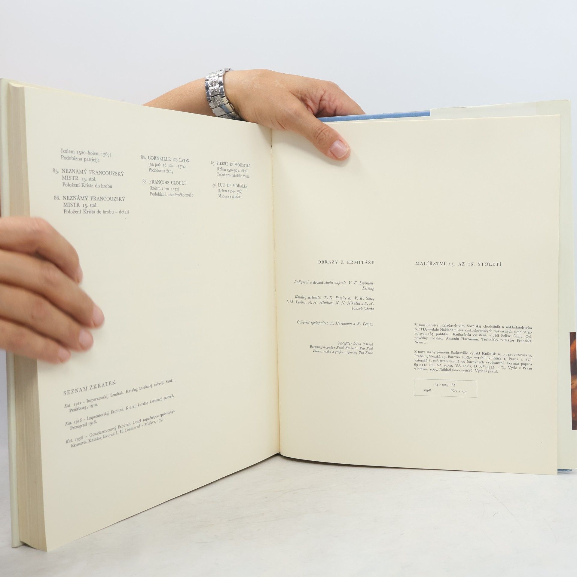 Antonín Hartmann Obrazy z Ermitáže : malířství XVII. a XVIII. století