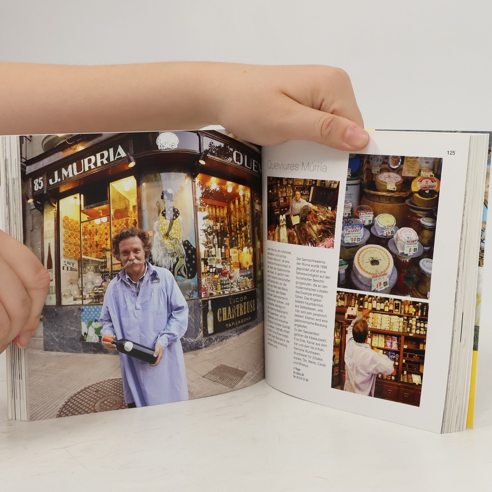 Toni Monné Barcelona, Gastronomie und Küche