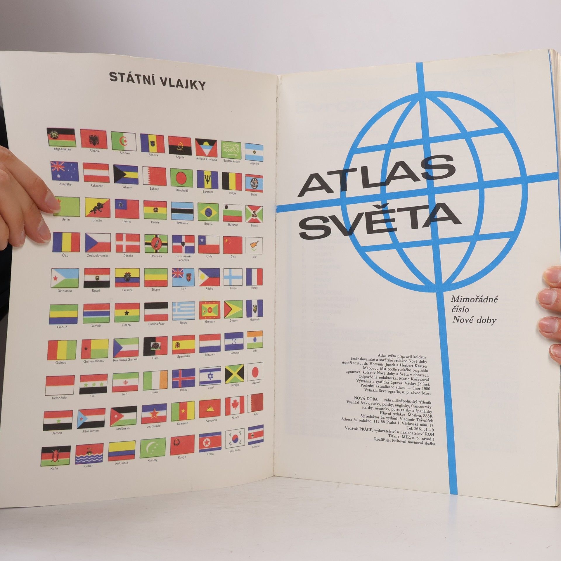 Autorenkollektiv Atlas světa. Nová doba