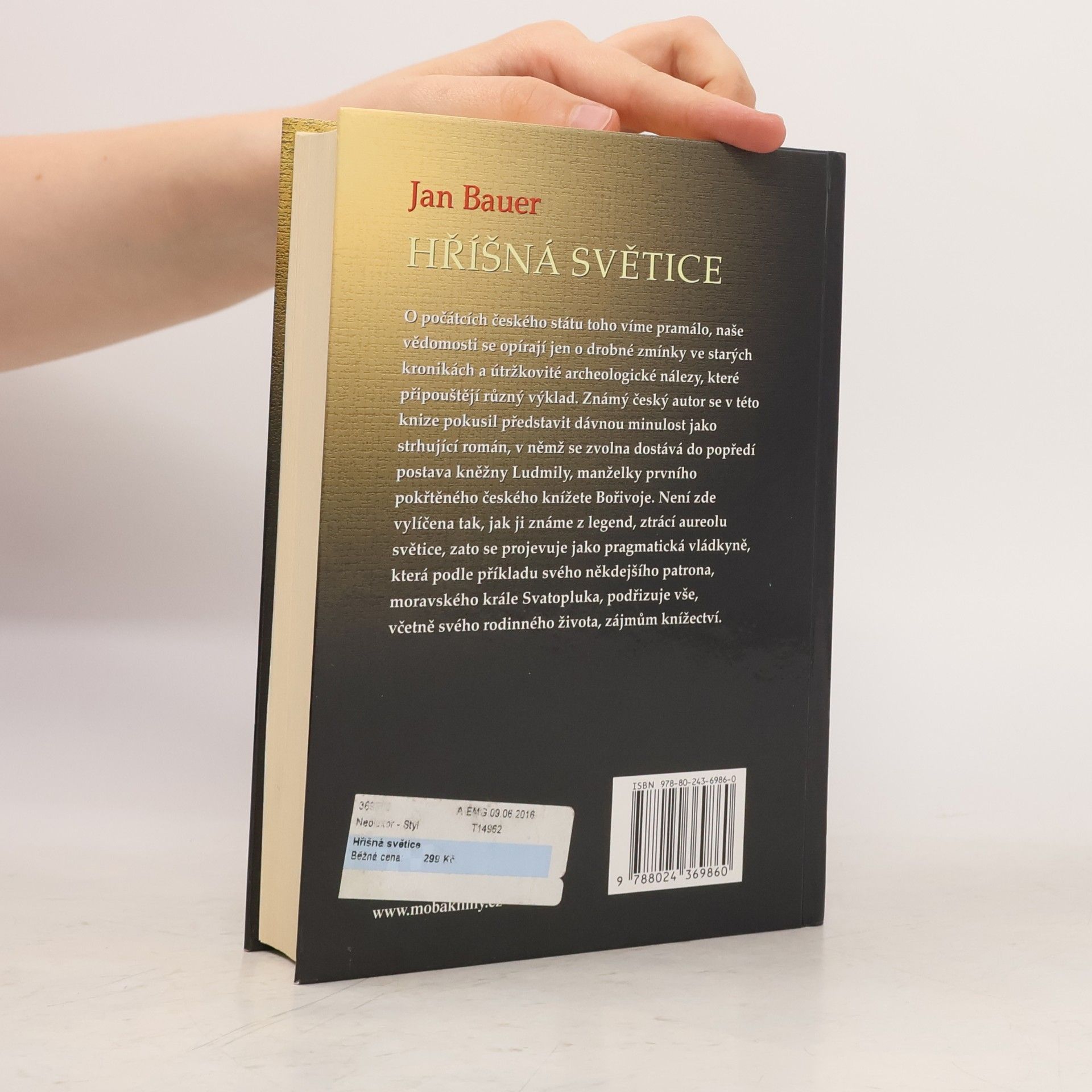 Jan Bauer Hříšná světice