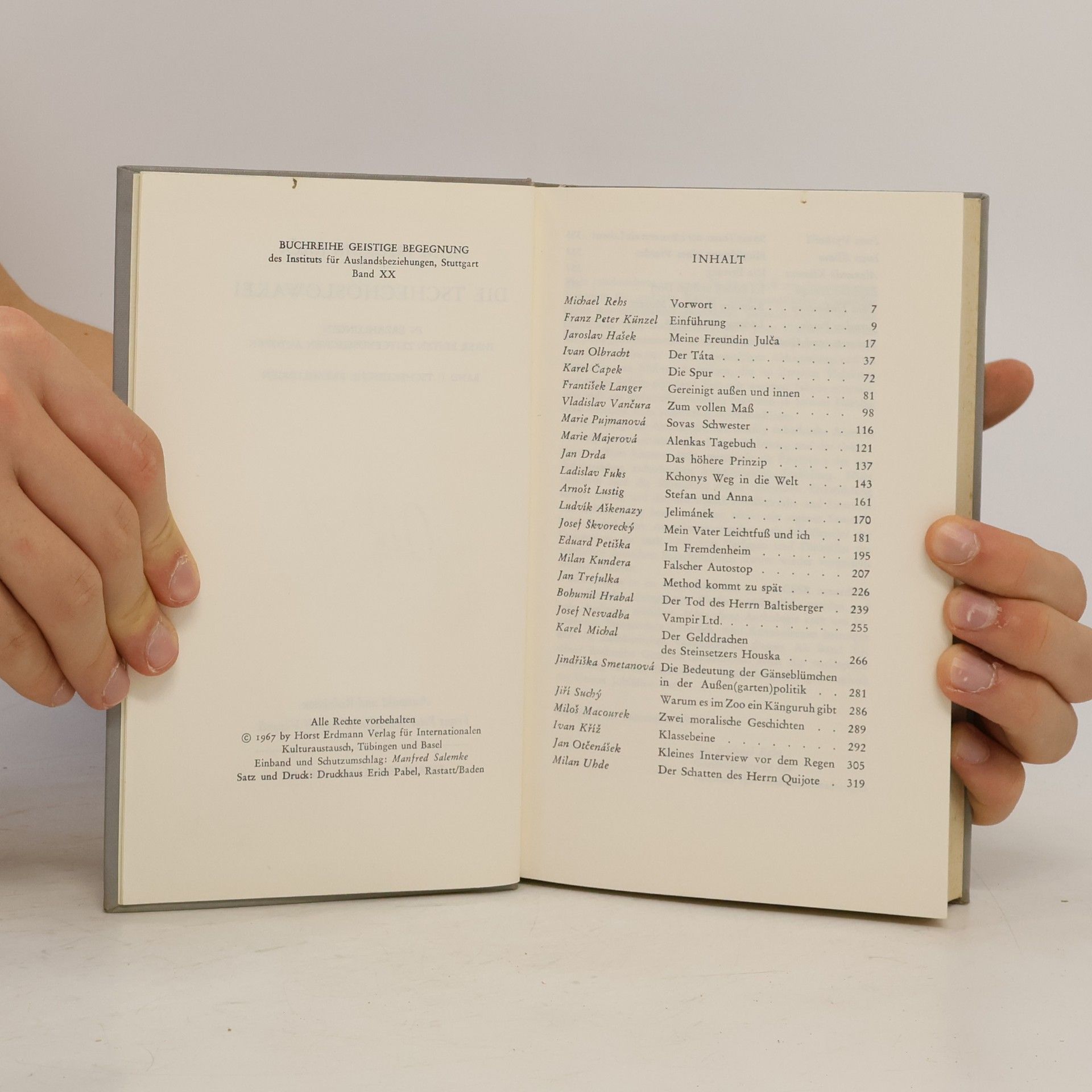 Various authors Geistige Begegnung Tschechoslowakei I