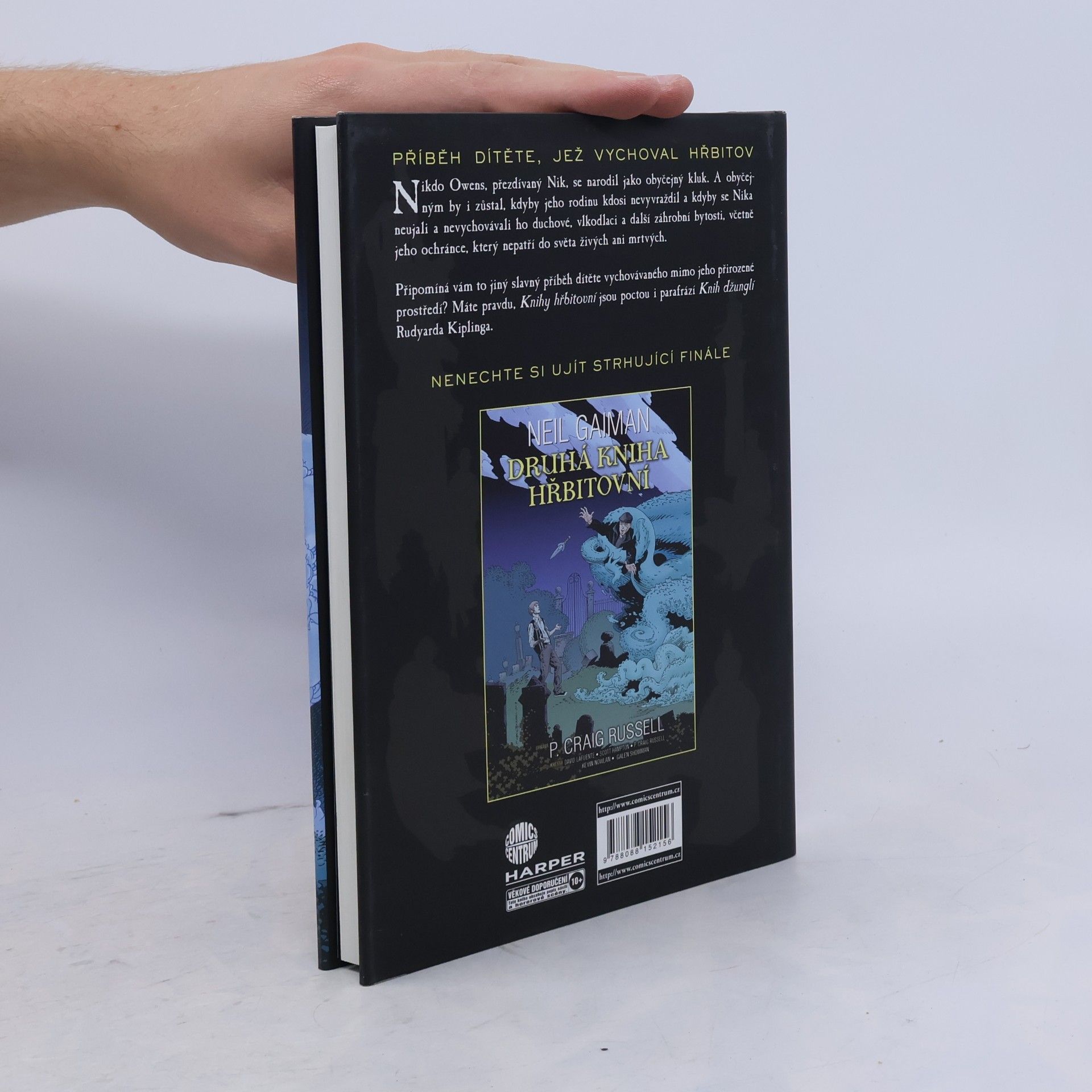 Neil Gaiman První kniha hřbitovní