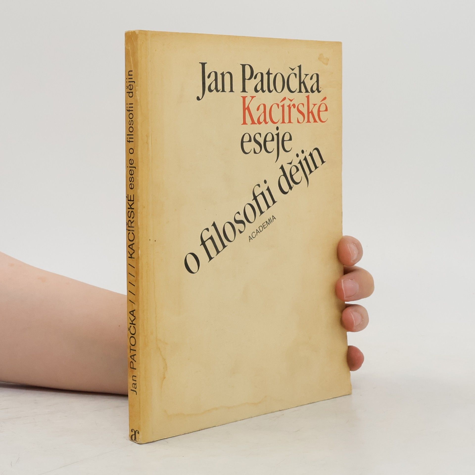 Jan Patočka Kacířské eseje o filosofii dějin
