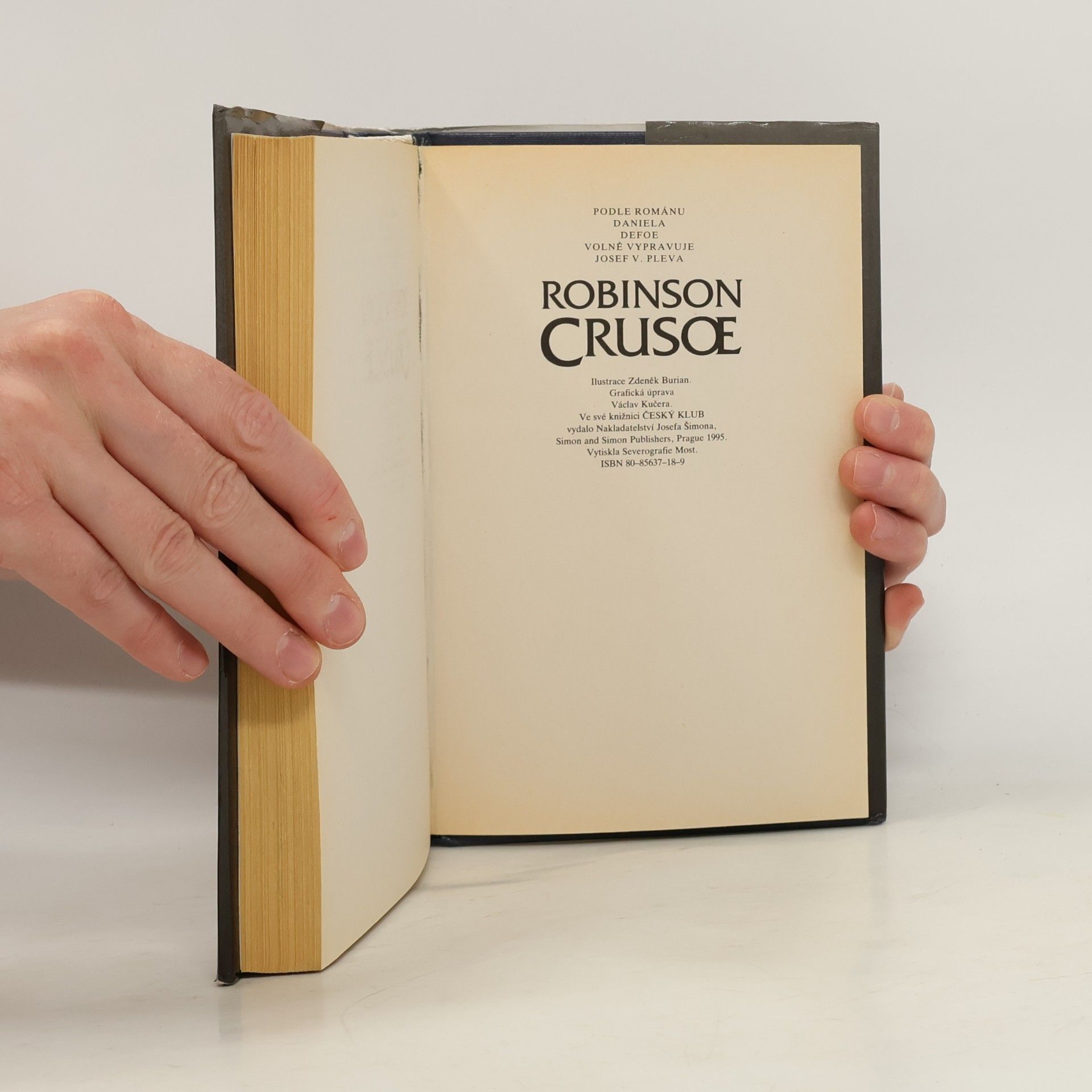 Zdeněk Burian Robinson Crusoe