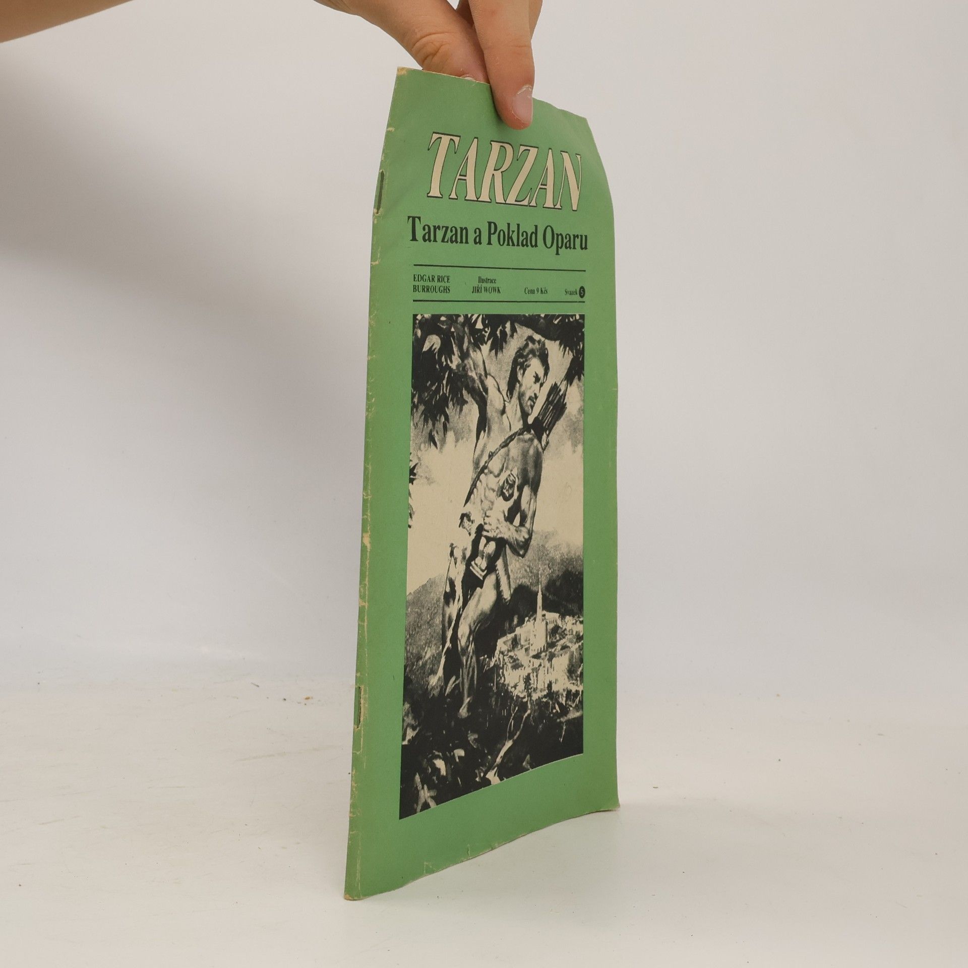 Edgar Rice Burrroughs Tarzan 5. Tarzan a poklad Oparu