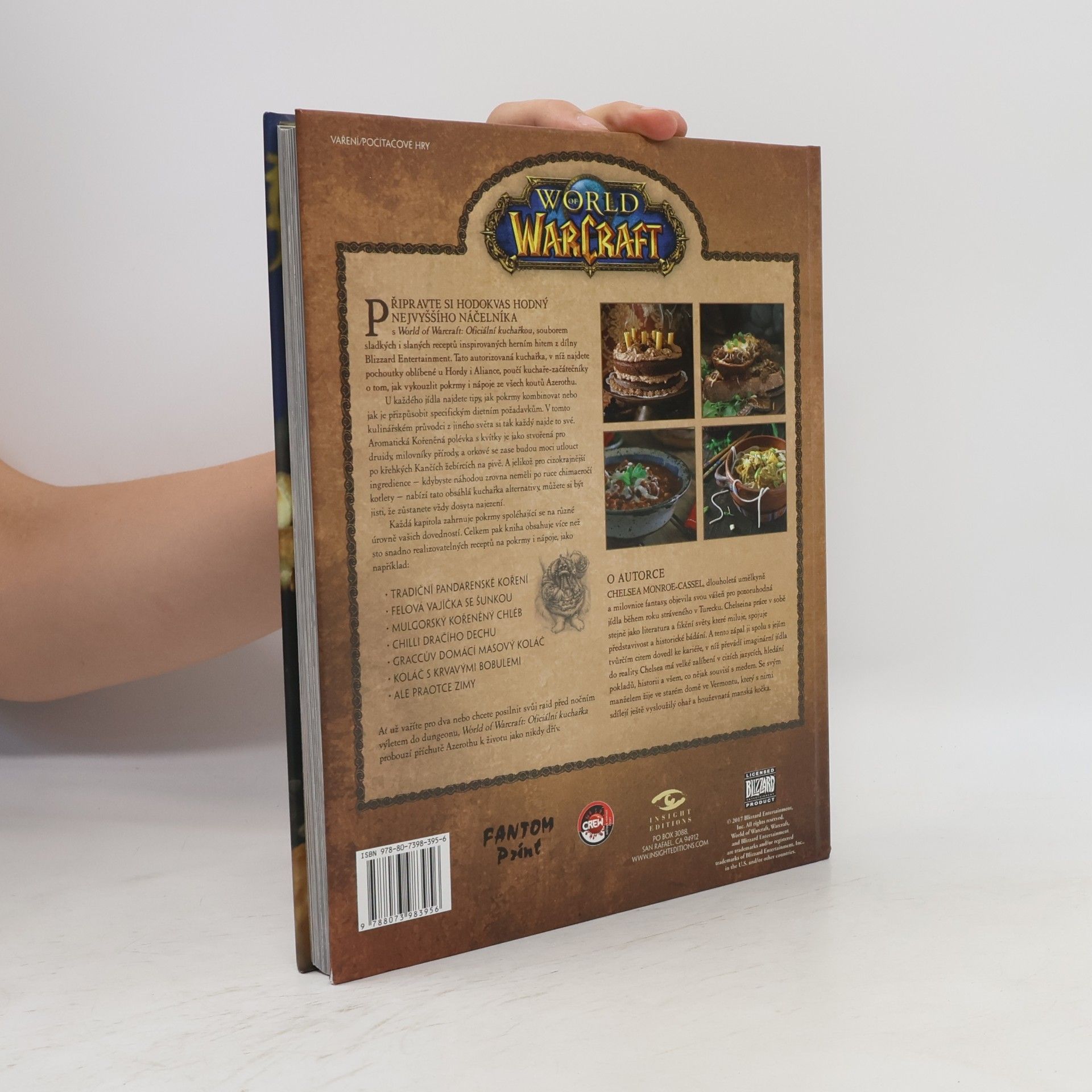 Chelsea Monroe-Cassel World of Warcraft: Oficiální kuchařka