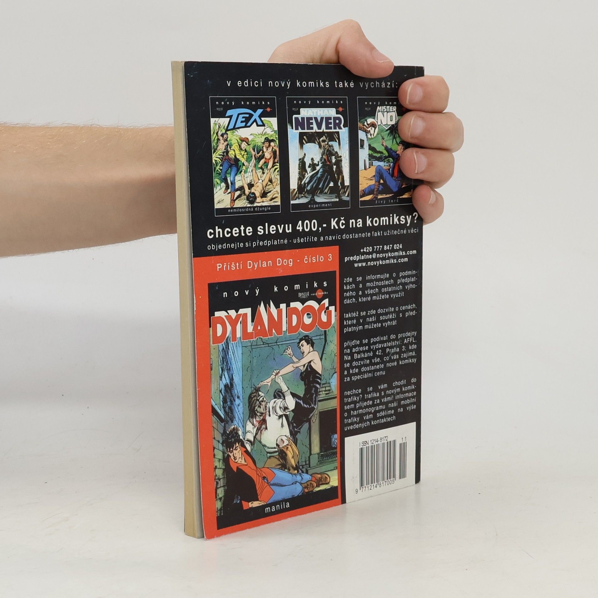 Kolektív autorov Dylan Dog. Prokletí