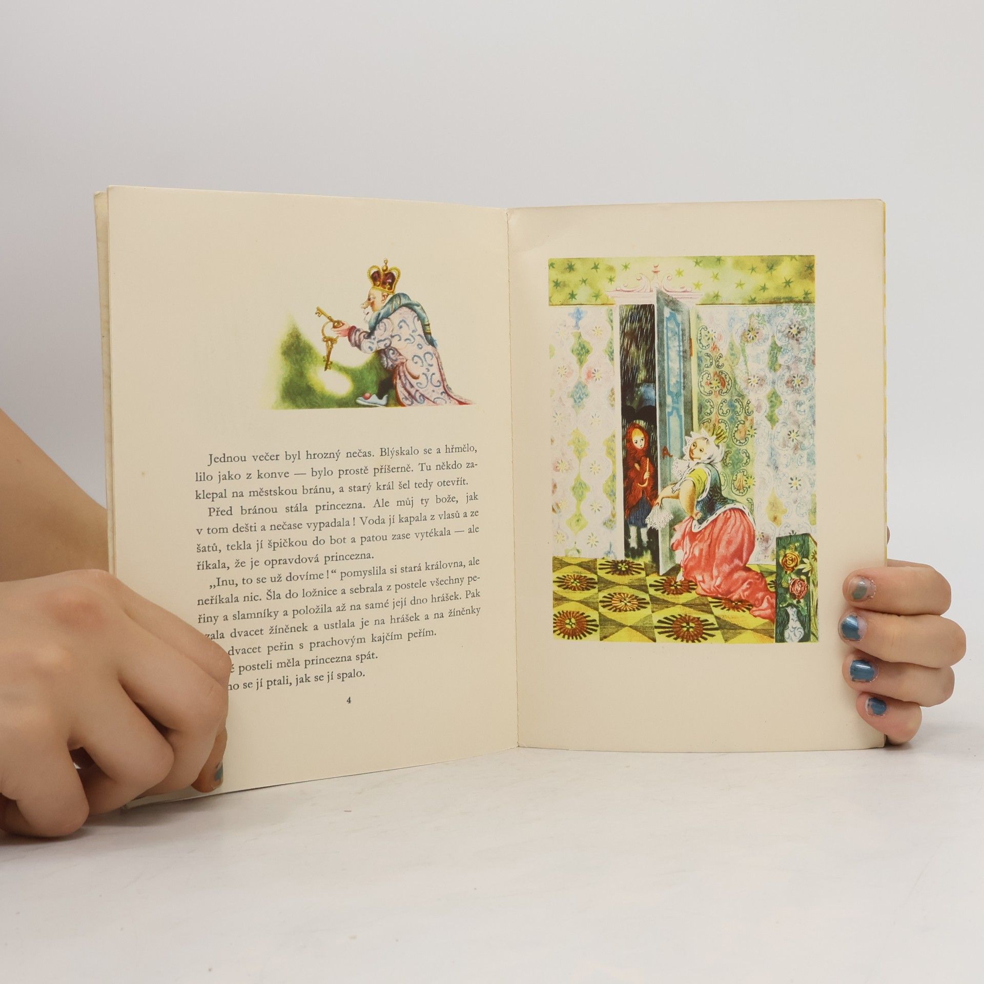 Hans Christian Andersen Princezna na hrášku