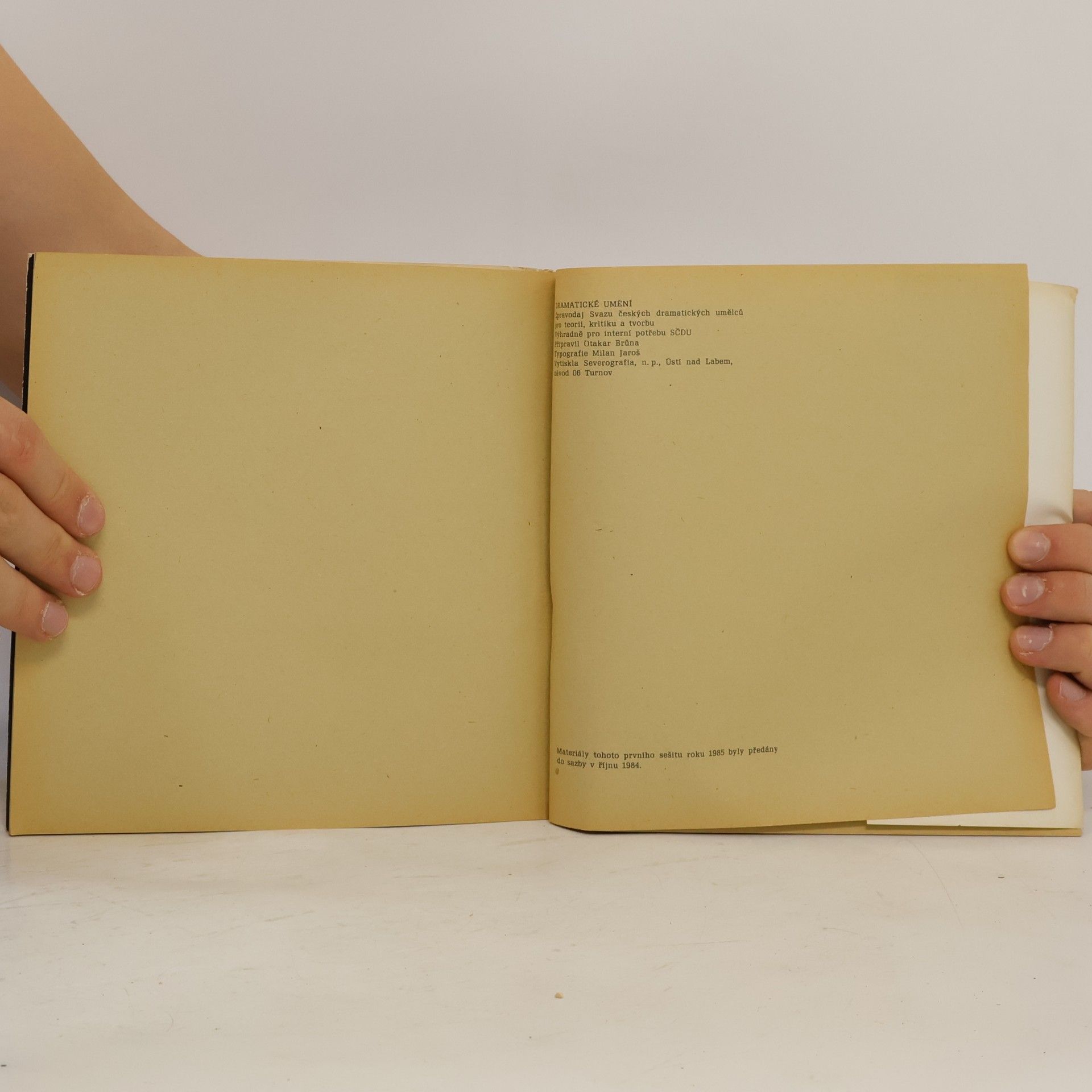 Autores varios Dramatické umění ´85