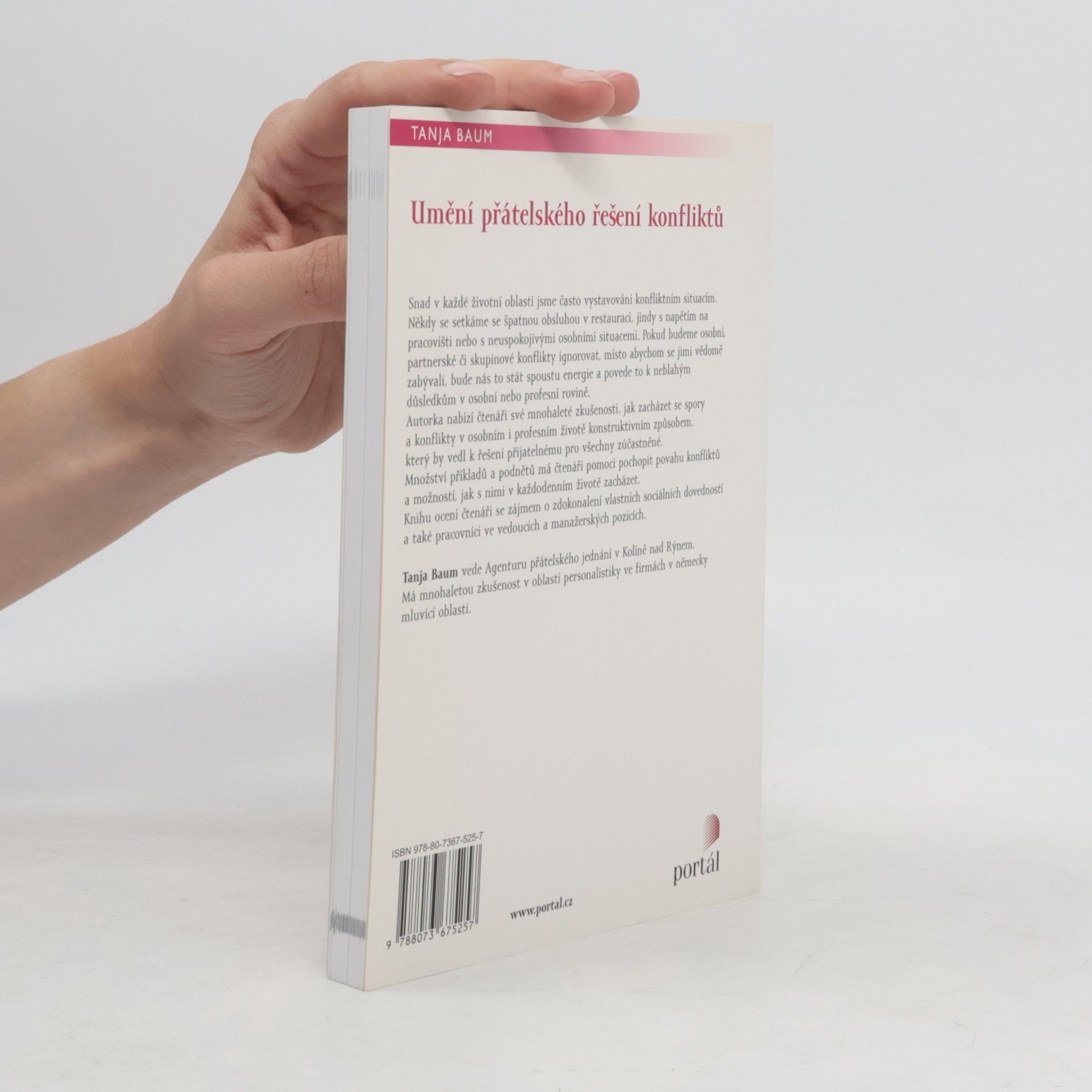 Tanja Baum Umění přátelského řešení konfliktů