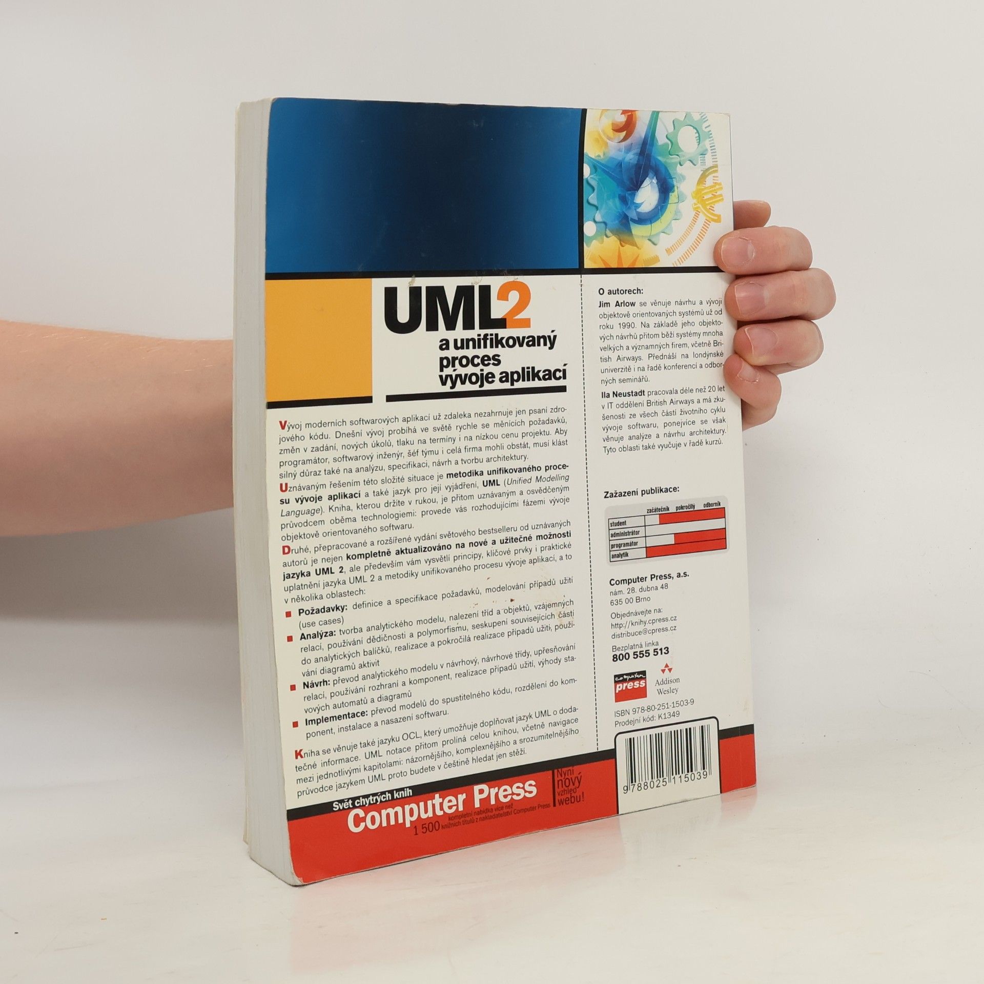 Jim Arlow UML 2 a unifikovaný proces vývoje aplikací
