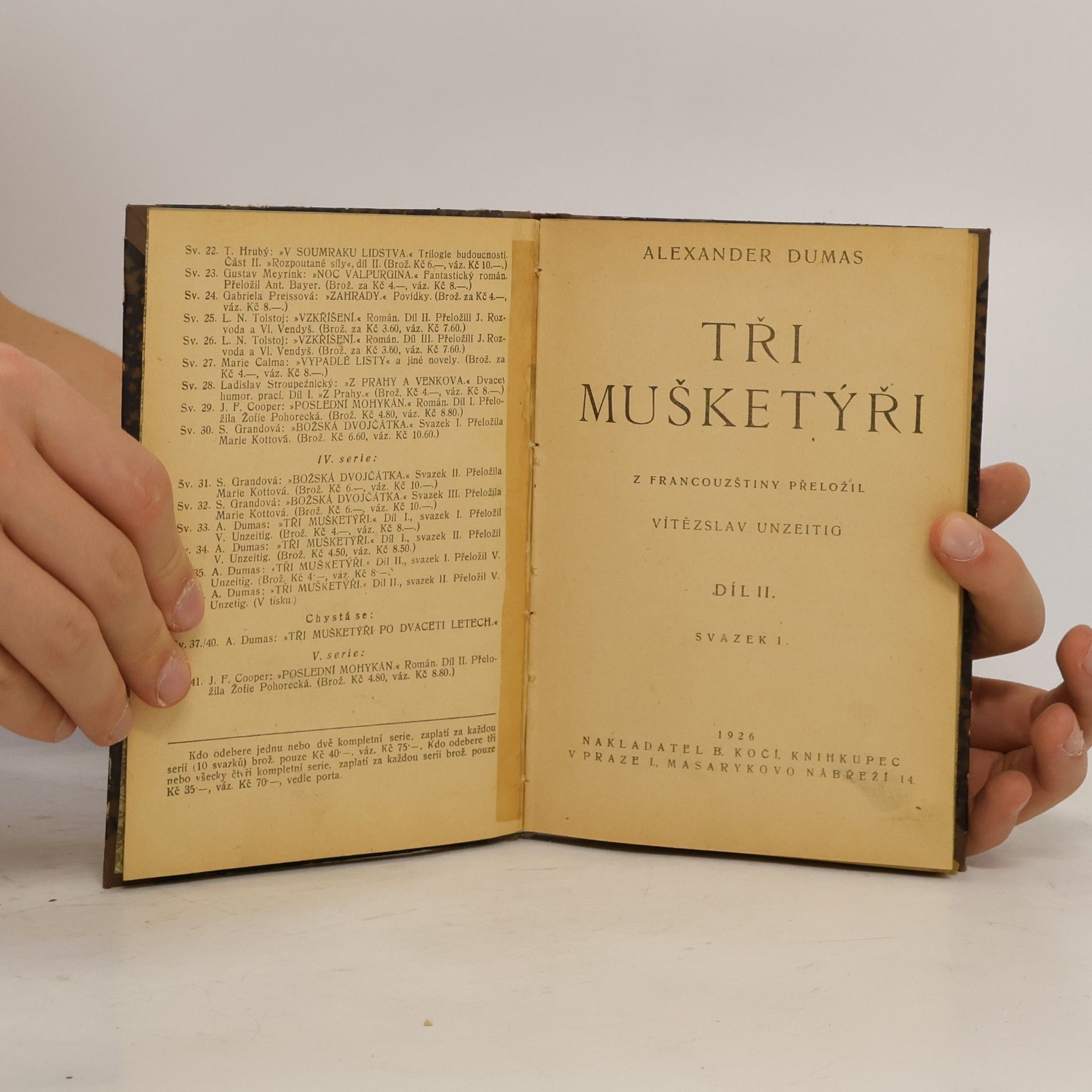Alexandre Dumas starší Tři mušketýři II.