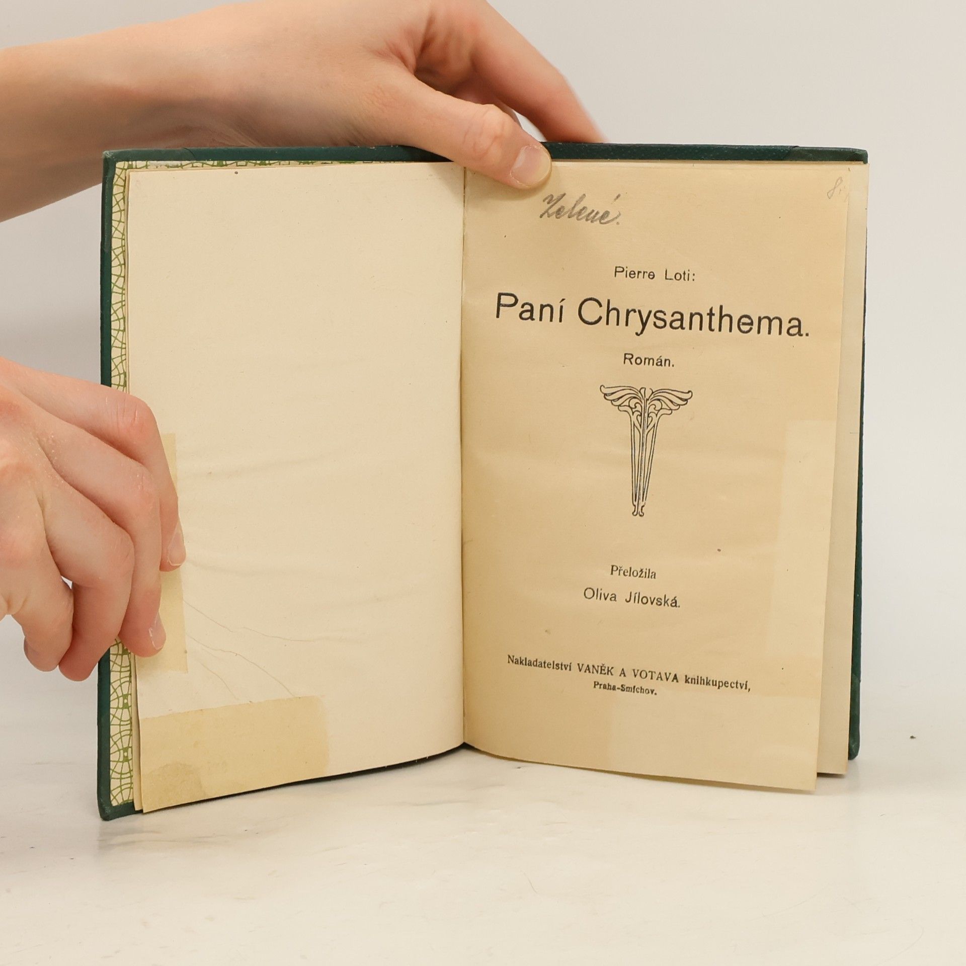 Pierre Loti Paní Chrysanthema