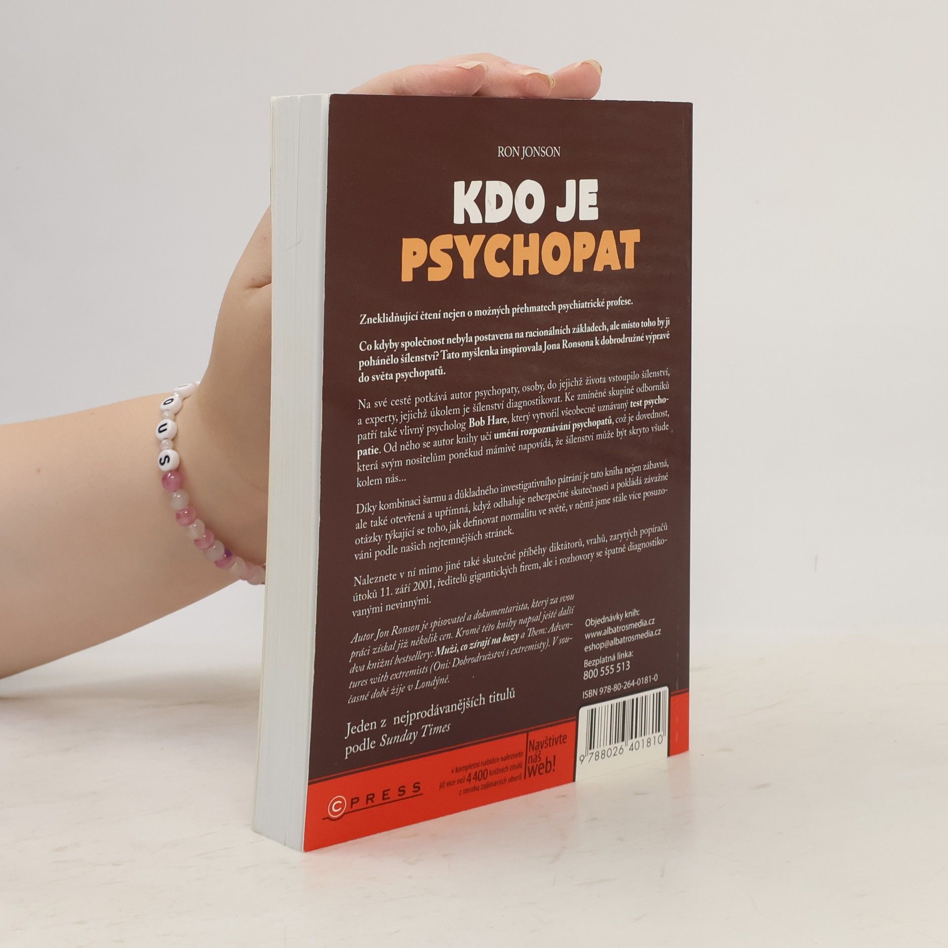 Jon Ronson Kdo je psychopat